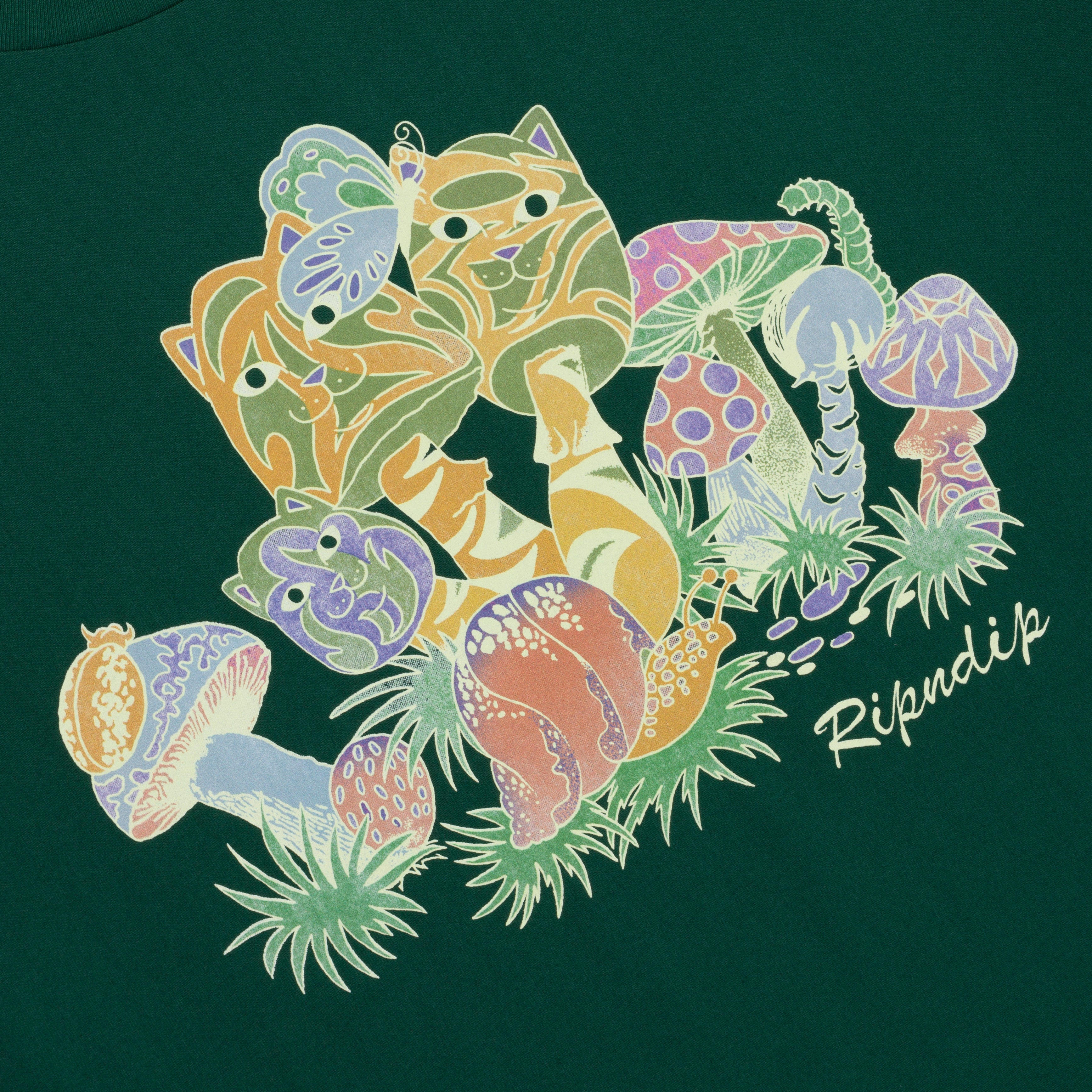 RIPNDIP Great Outdoors Tee (Olive)