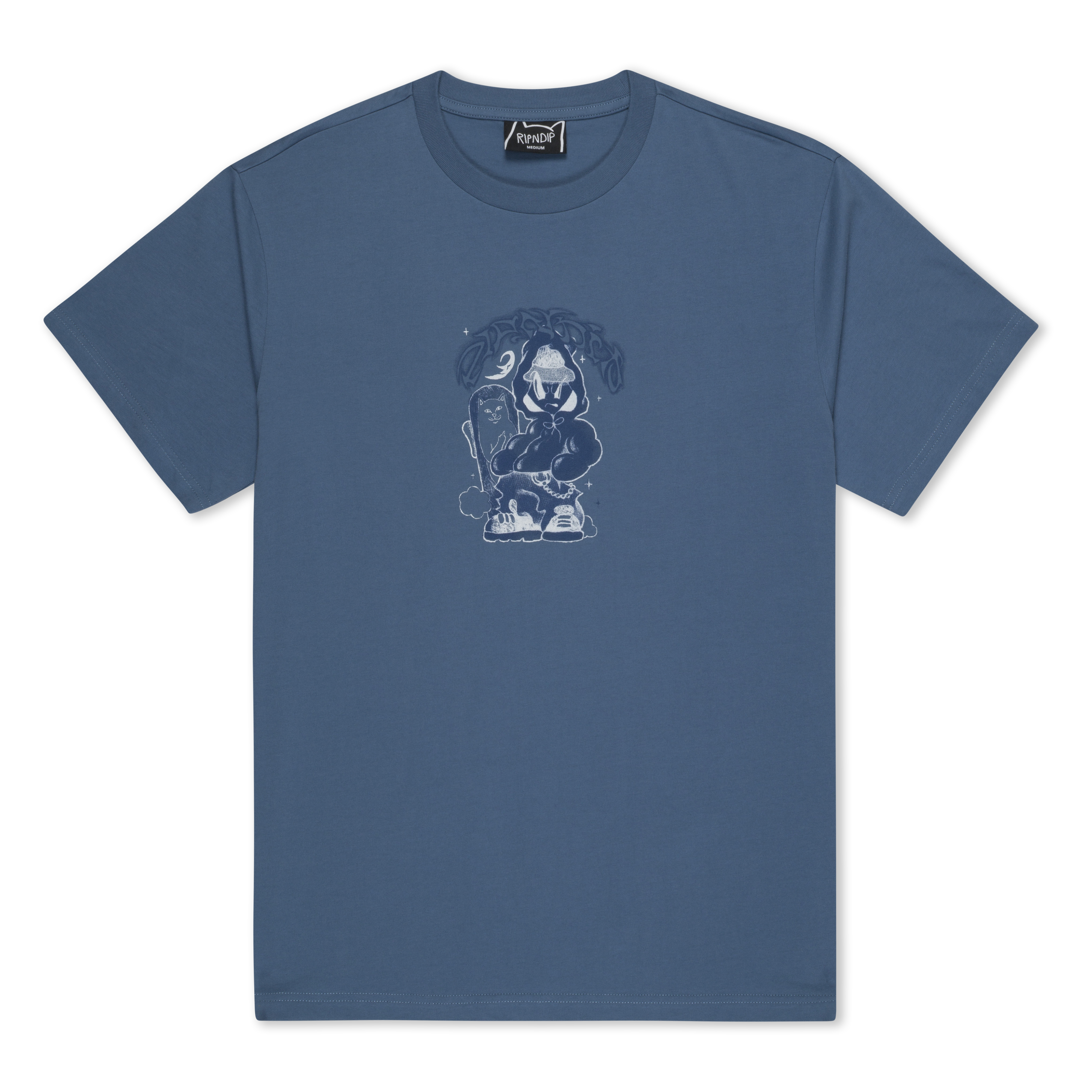 RIPNDIP What? Tee (Blue)