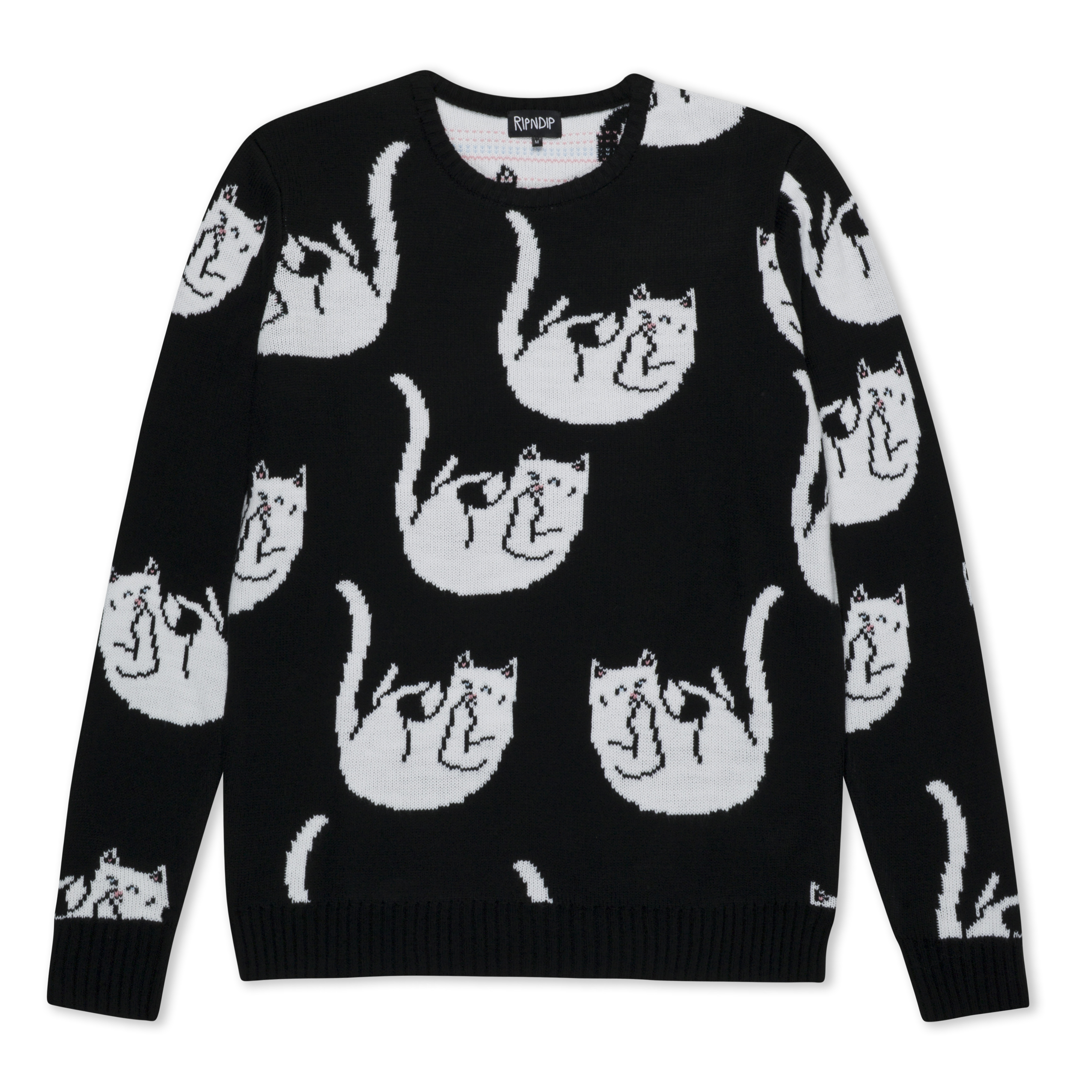 RIPNDIP Falling For Nermal Knit Sweater (Black)
