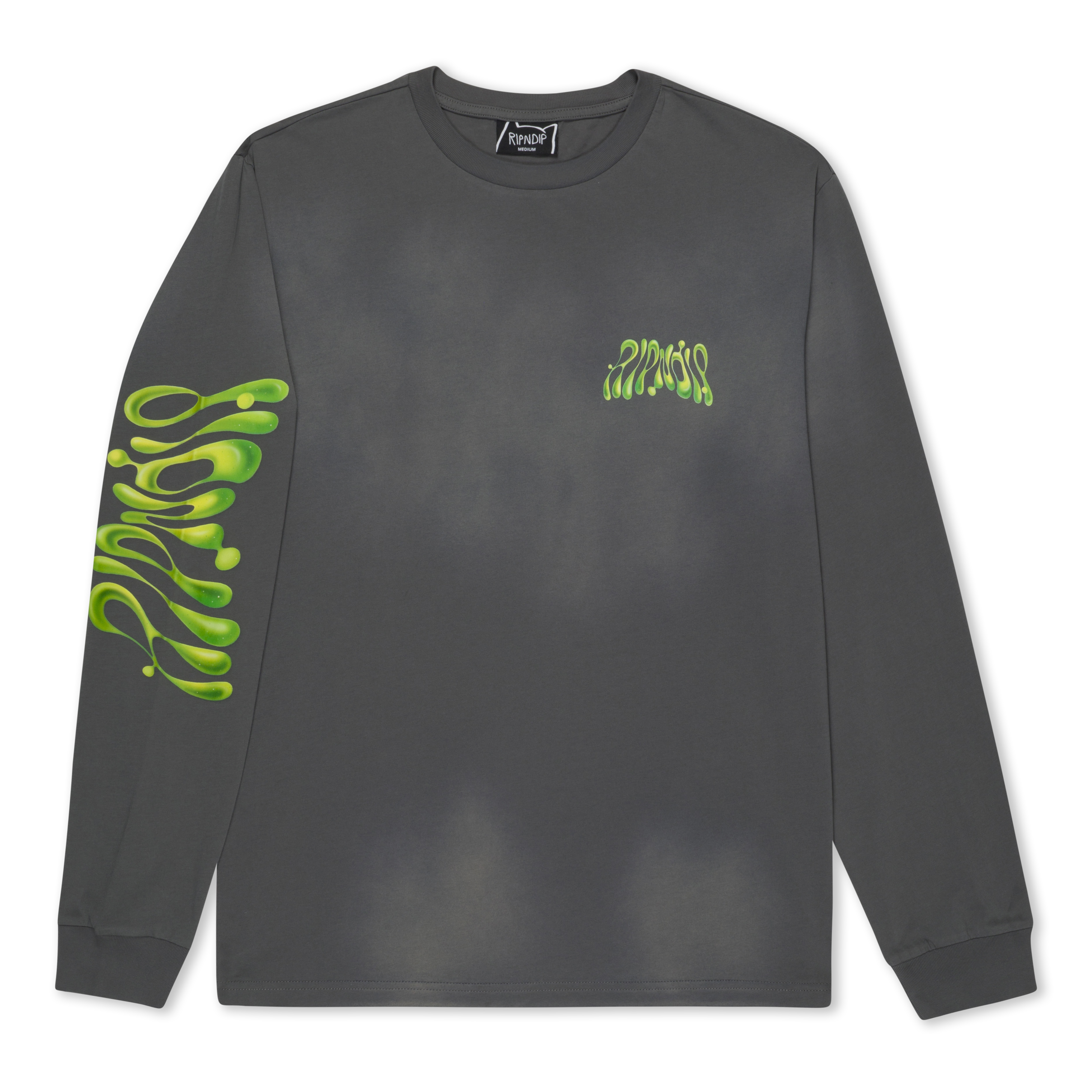 RIPNDIP Lava Lamp LS (Charcoal Vintage Wash)