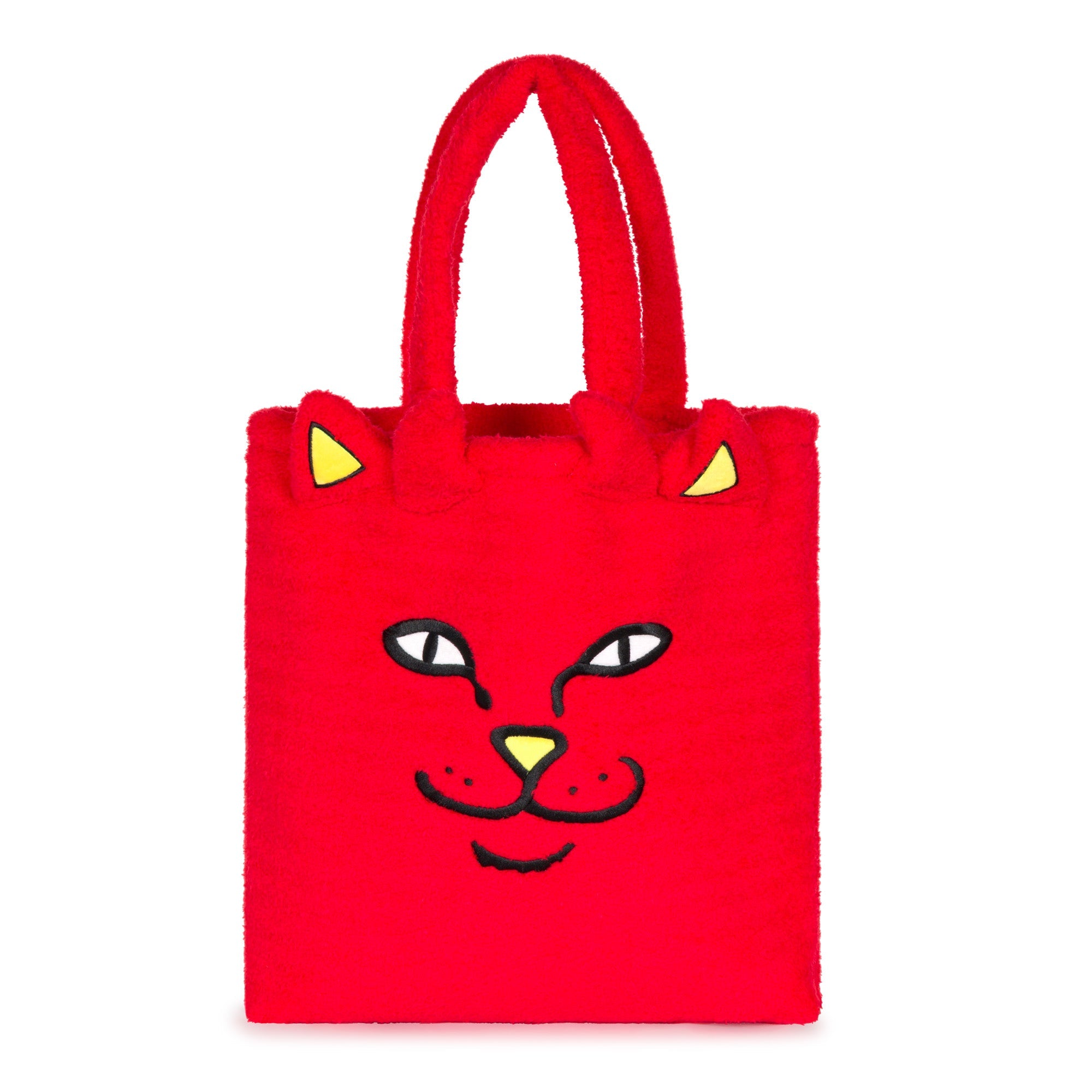 Lord Devil Fluffy Tote  (Red)