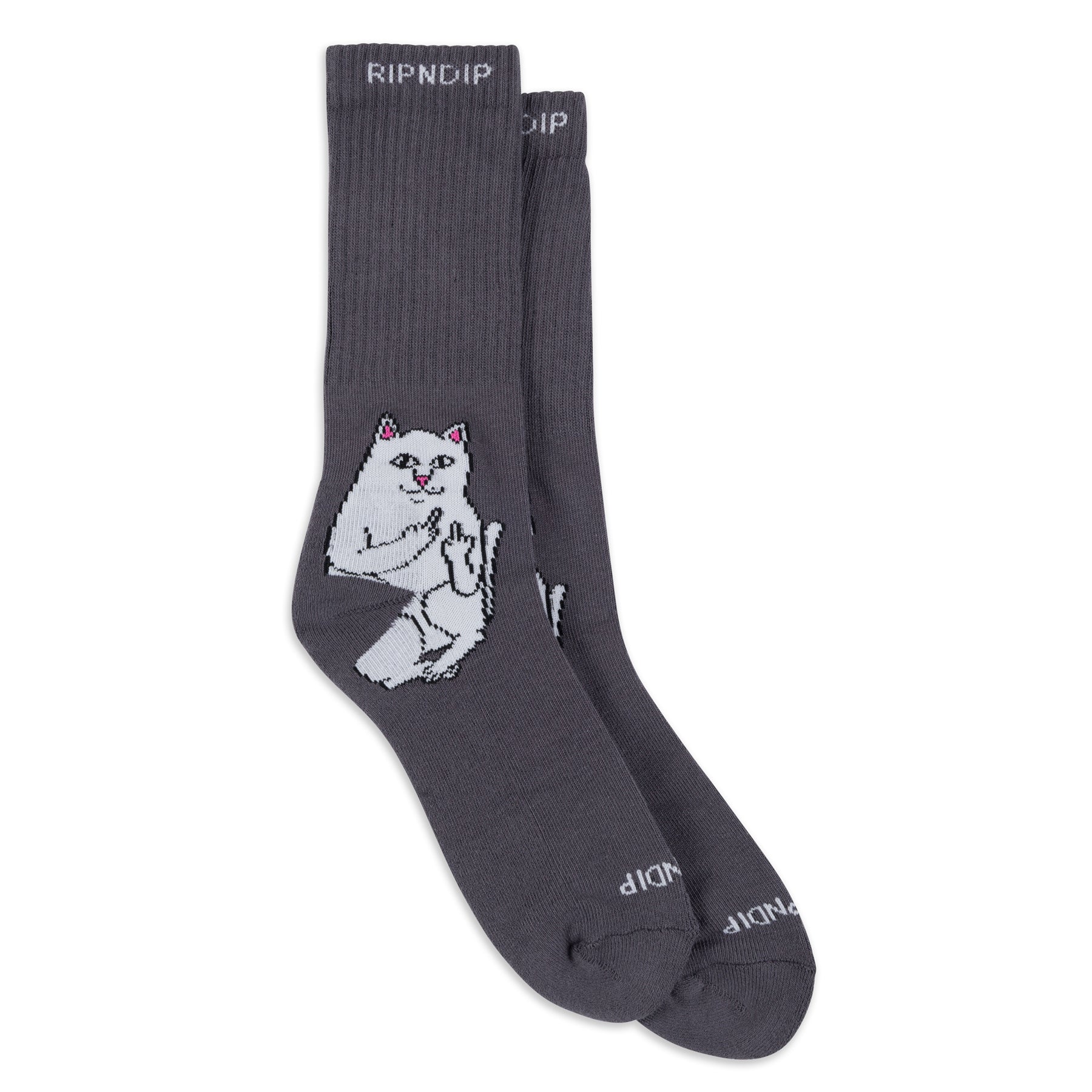 Lord Nermal Socks (Charcoal)