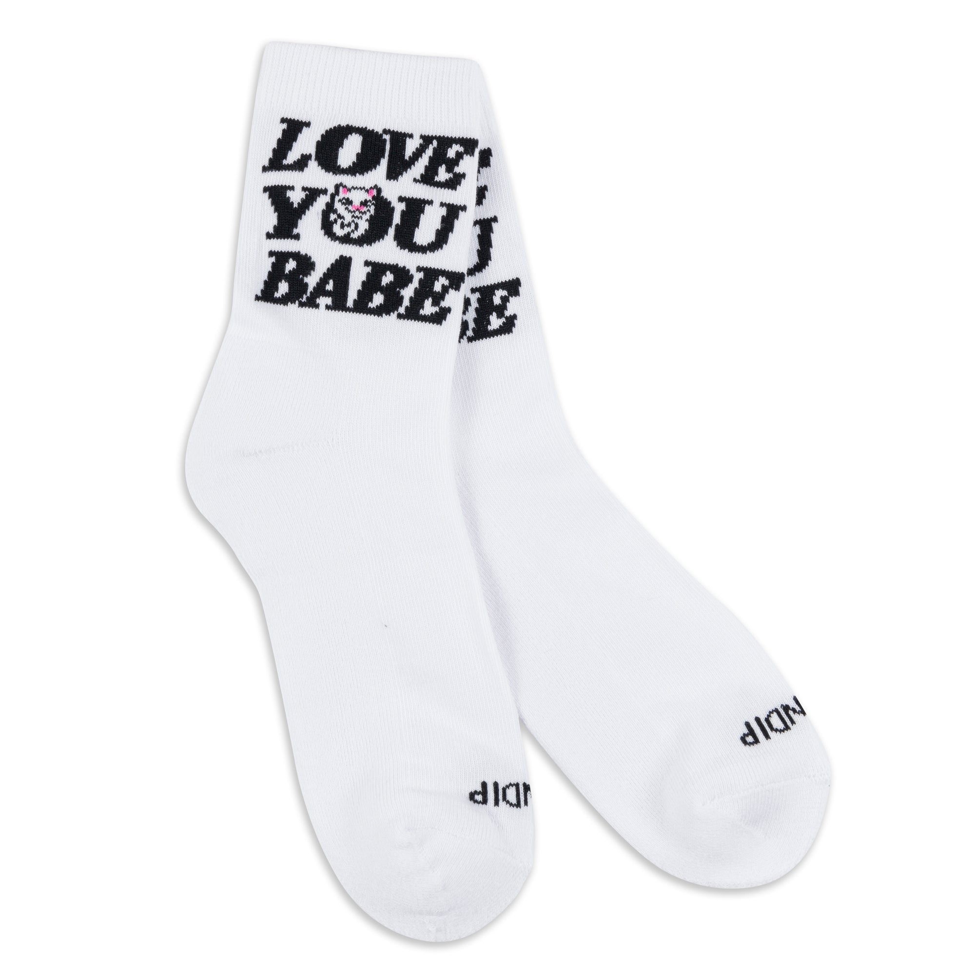 RIPNDIP Love You Mid Socks (White)