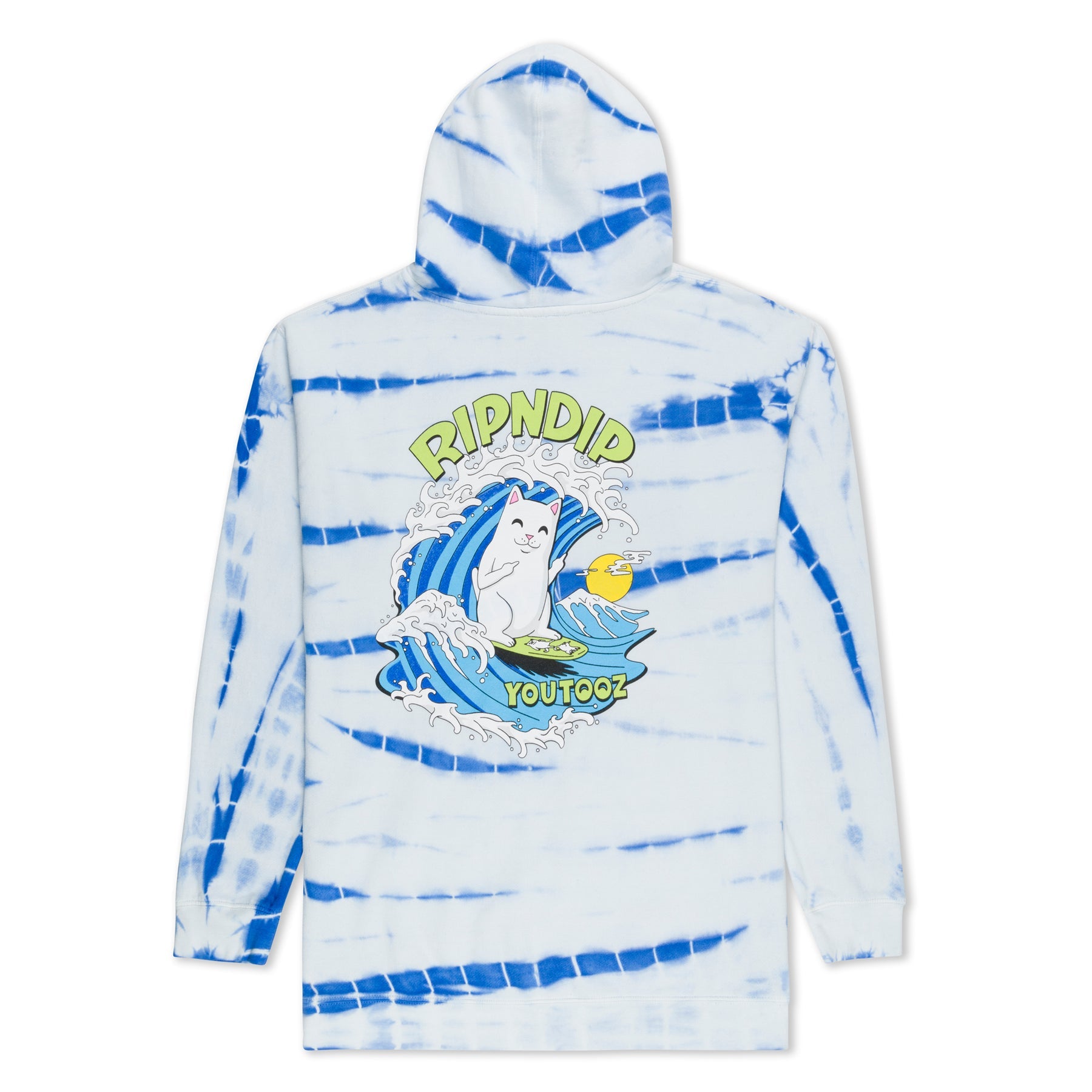 YouTooz Surfer Hoodie (Blue Stripe Dye)