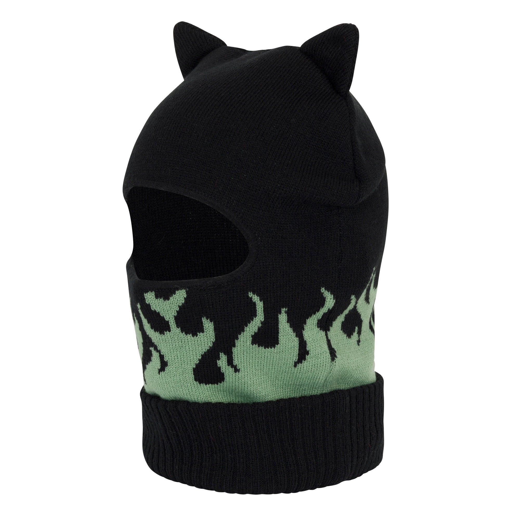 Volt Kitty Ears Balaclava (Black)