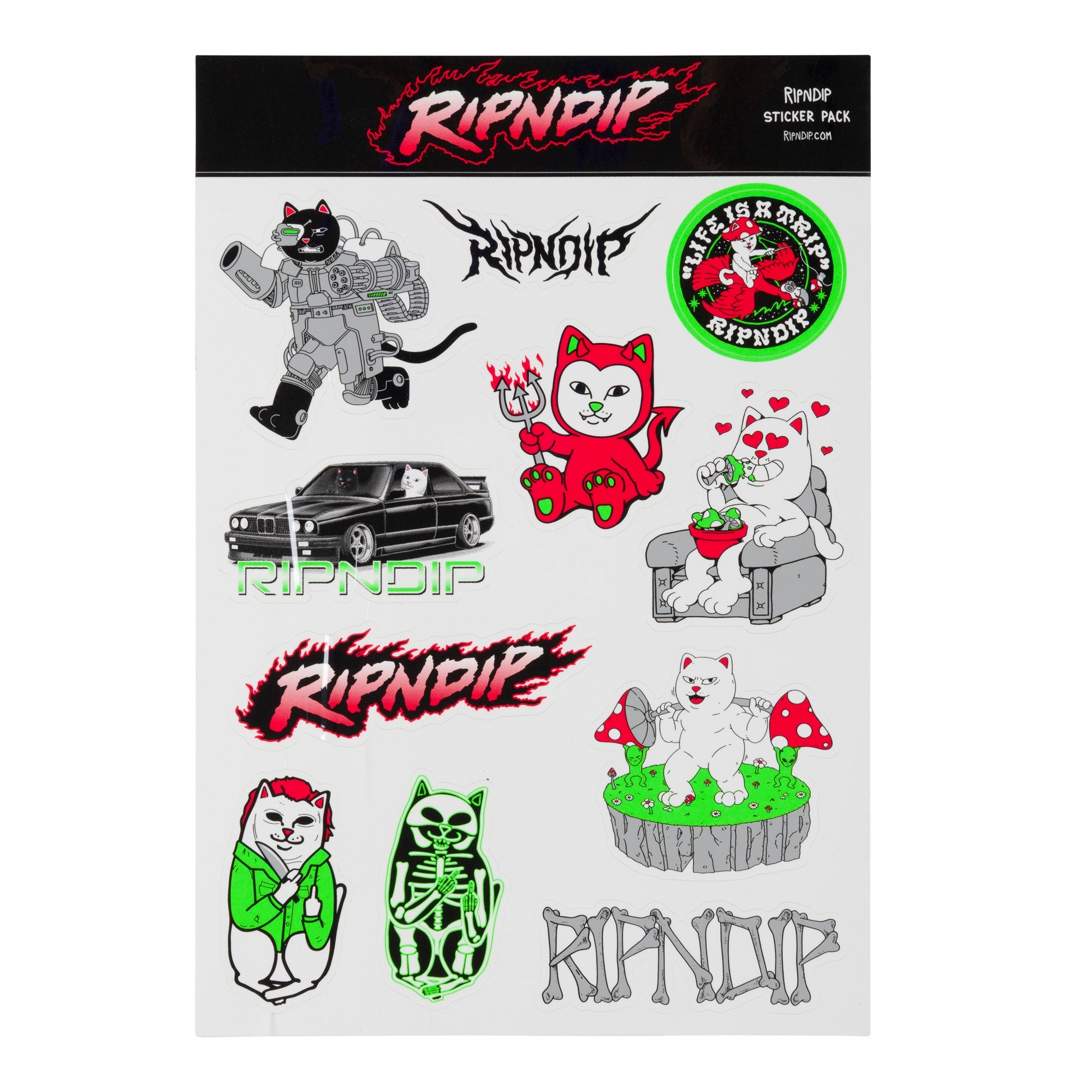 Killer Nerm Sticker Sheet (Multi)