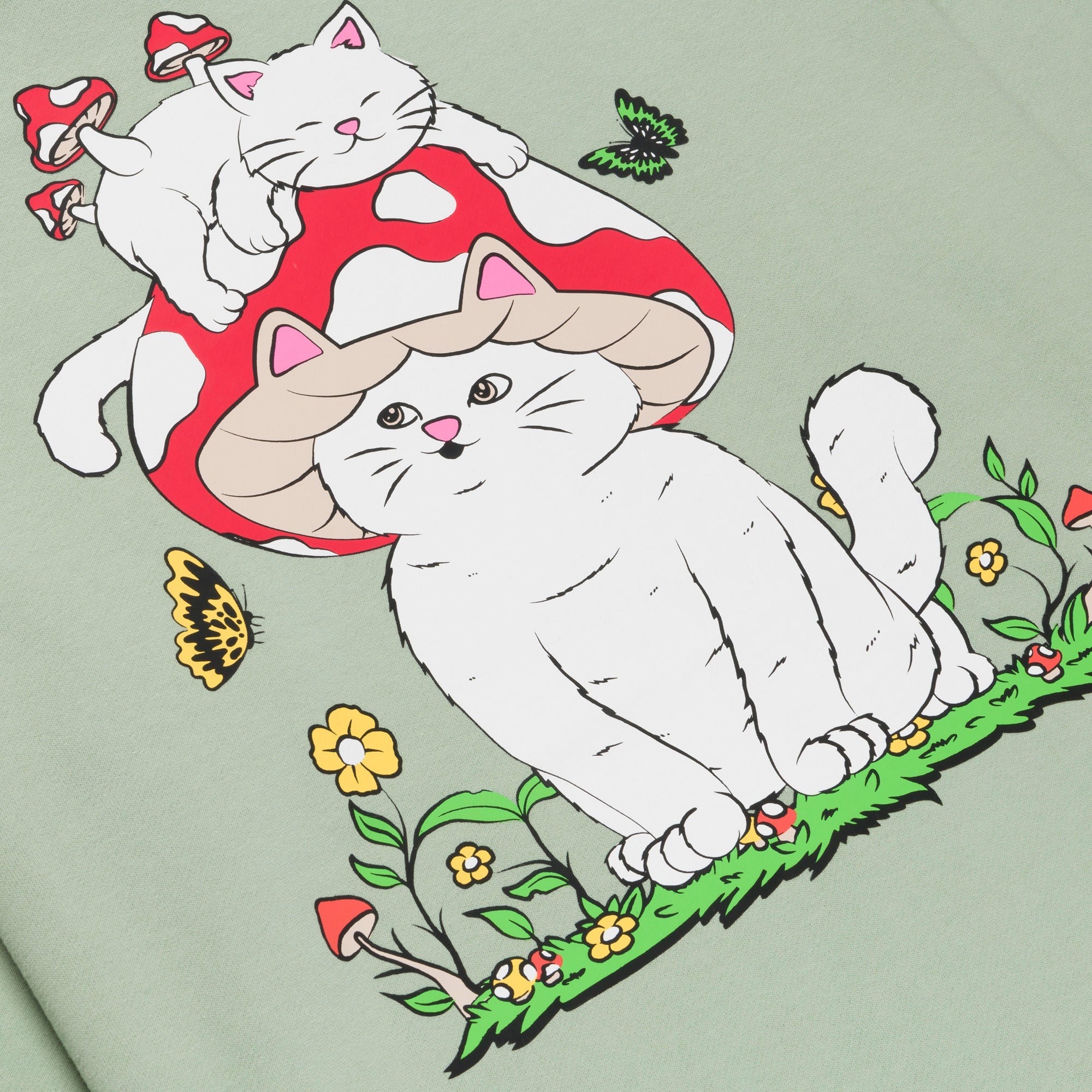 RIPNDIP Field Friends Hoodie (Sage)