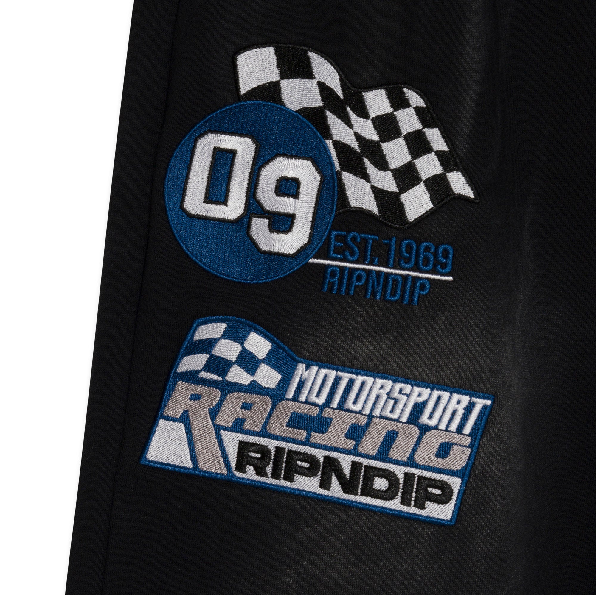 RIPNDIP Ripnrace Sweatpants (Black Fade Wash)