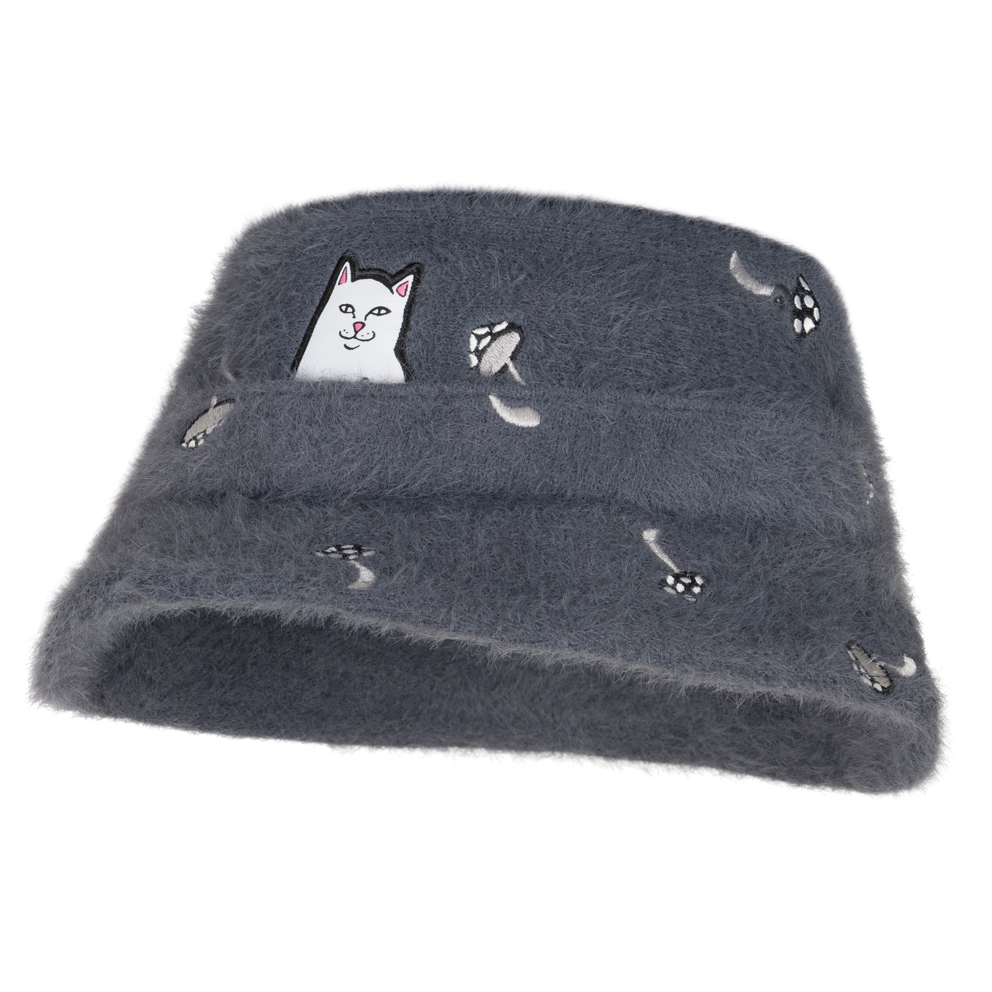 RIPNDIP Lord Nermal Euphoria Sherpa Bucket Hat (Charcoal)