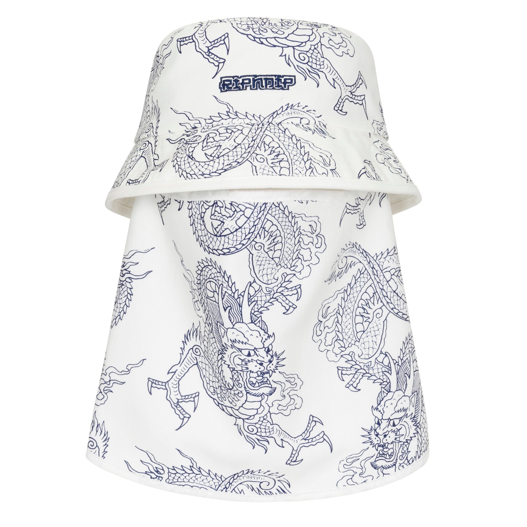 RIPNDIP Haku Face Mask Bucket Hat (White)