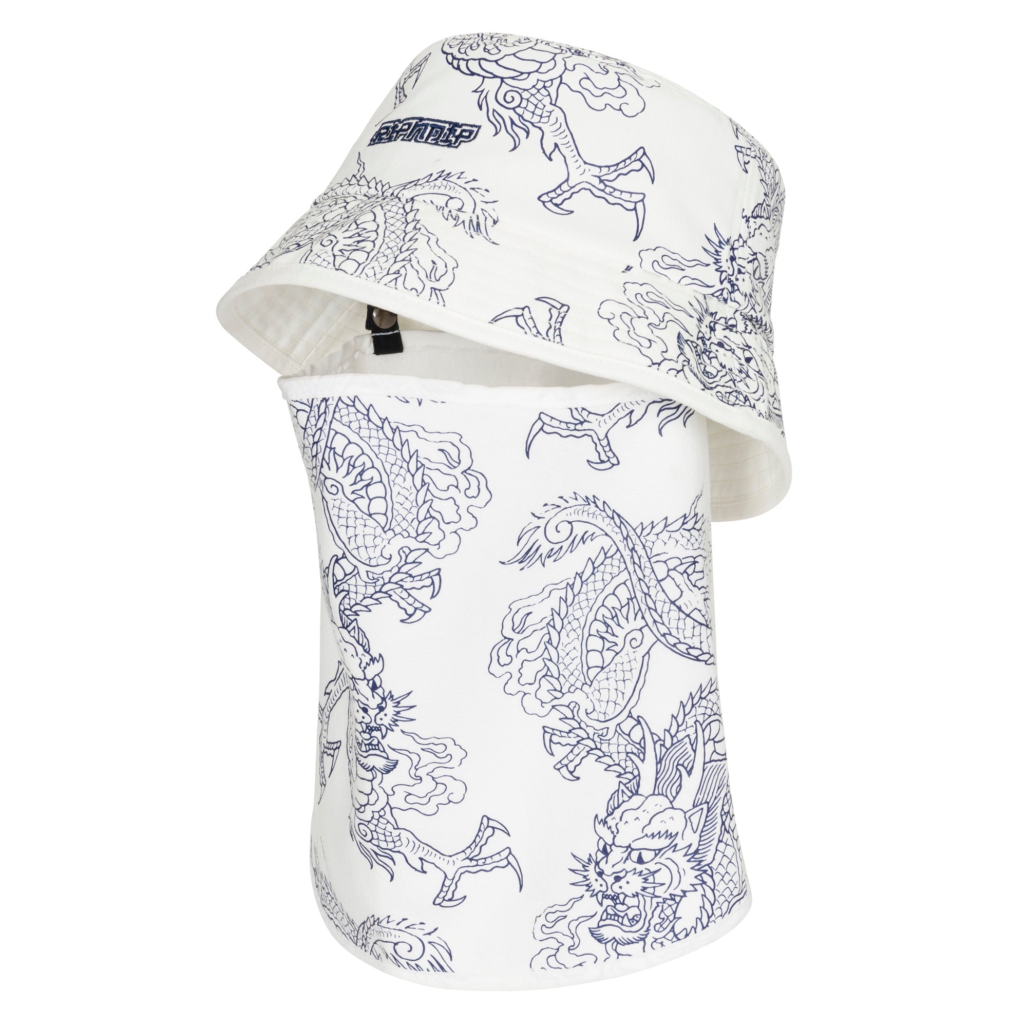 RIPNDIP Haku Face Mask Bucket Hat (White)