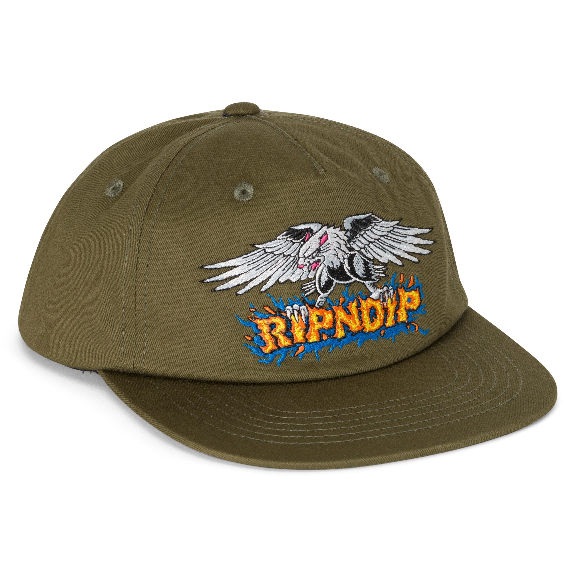 RIPNDIP Birdy Snapback (Dark Olive)