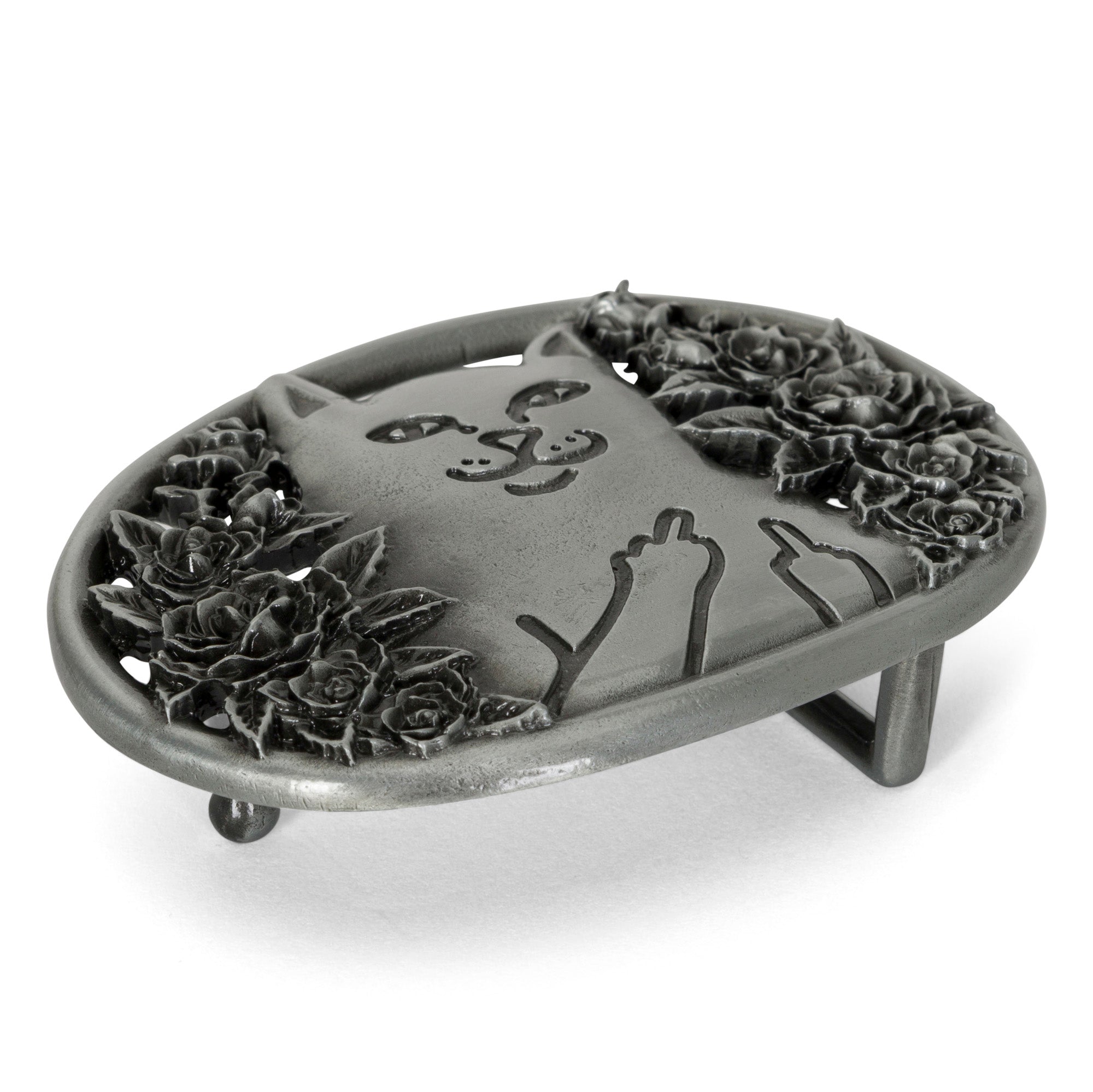 RIPNDIP Lord Nermal Belt Buckle (Silver)