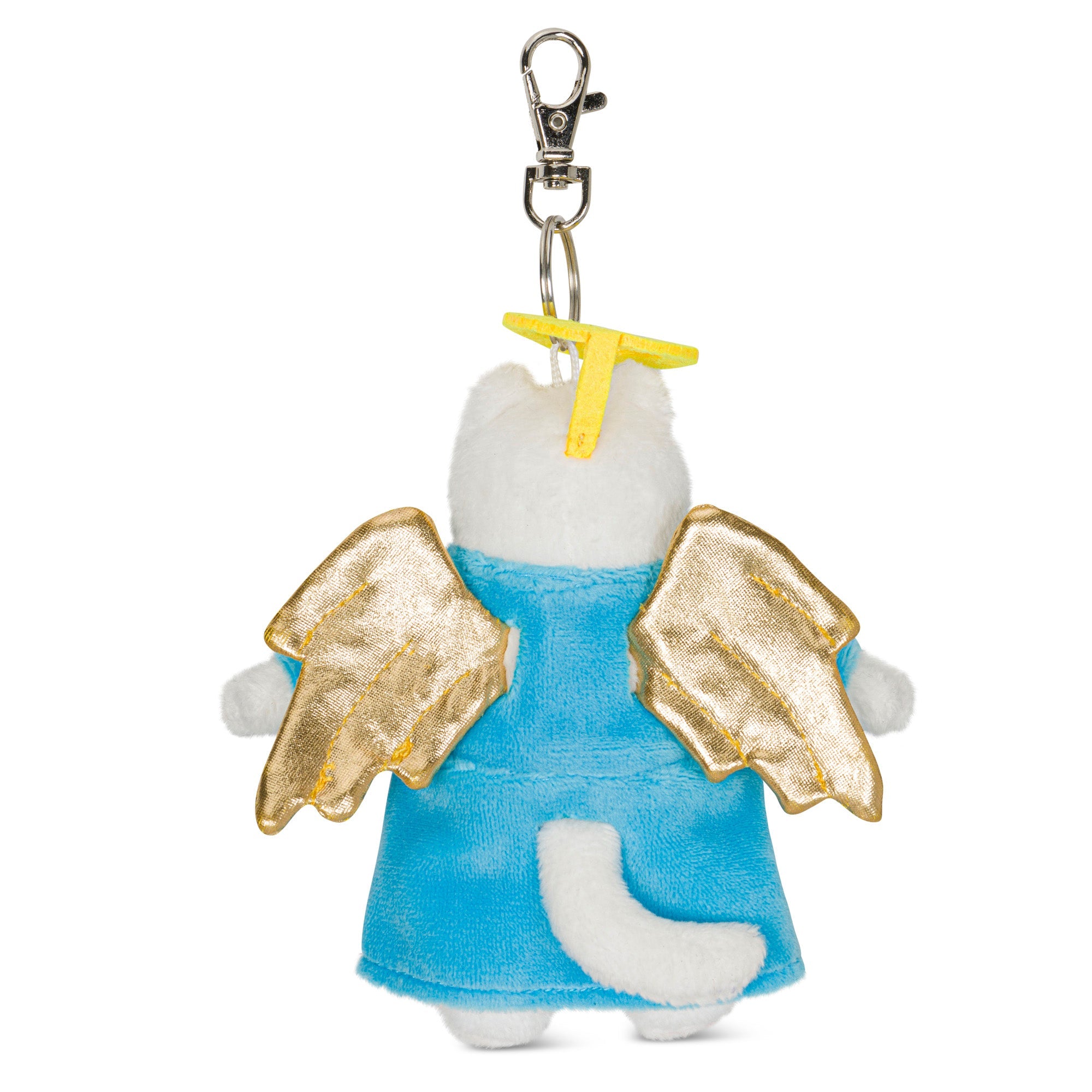 RIPNDIP Lord Angel Plush Key Chain (White)