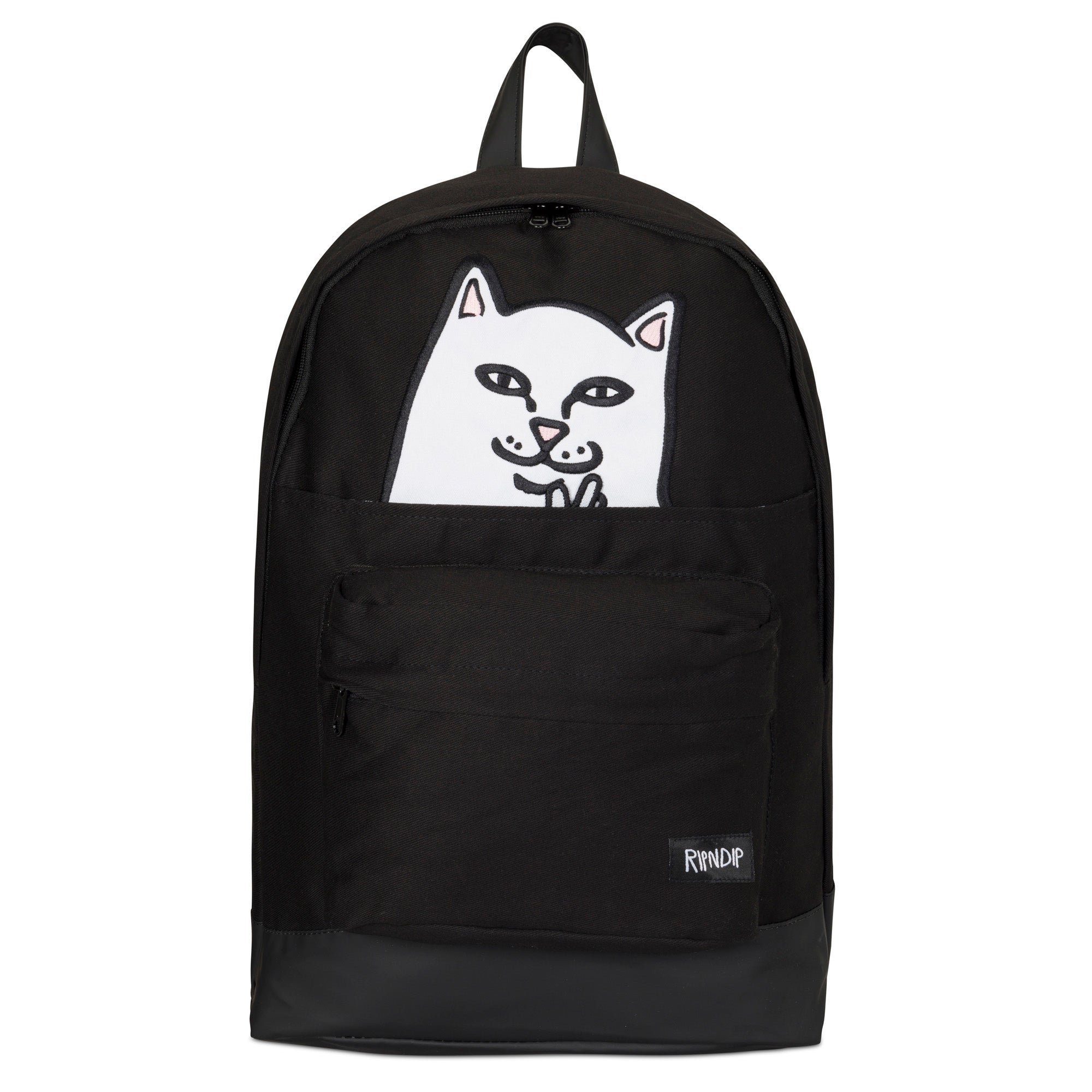 RIPNDIP Lord Nermal Velcro Hands Backpack (Black)