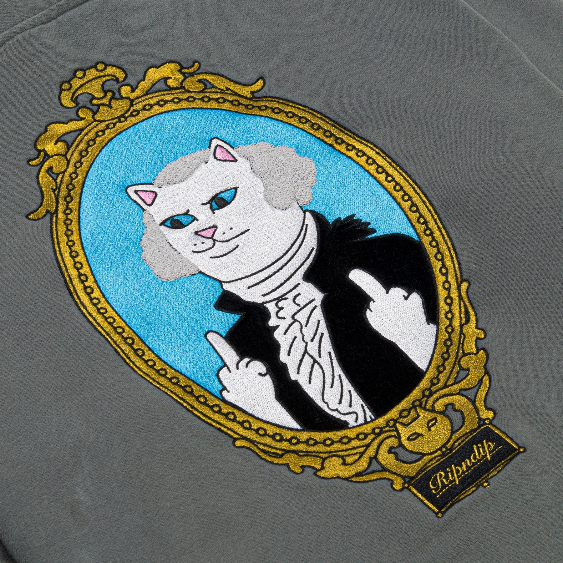 President Nermie Hoodie (Charcoal) 14.7oz