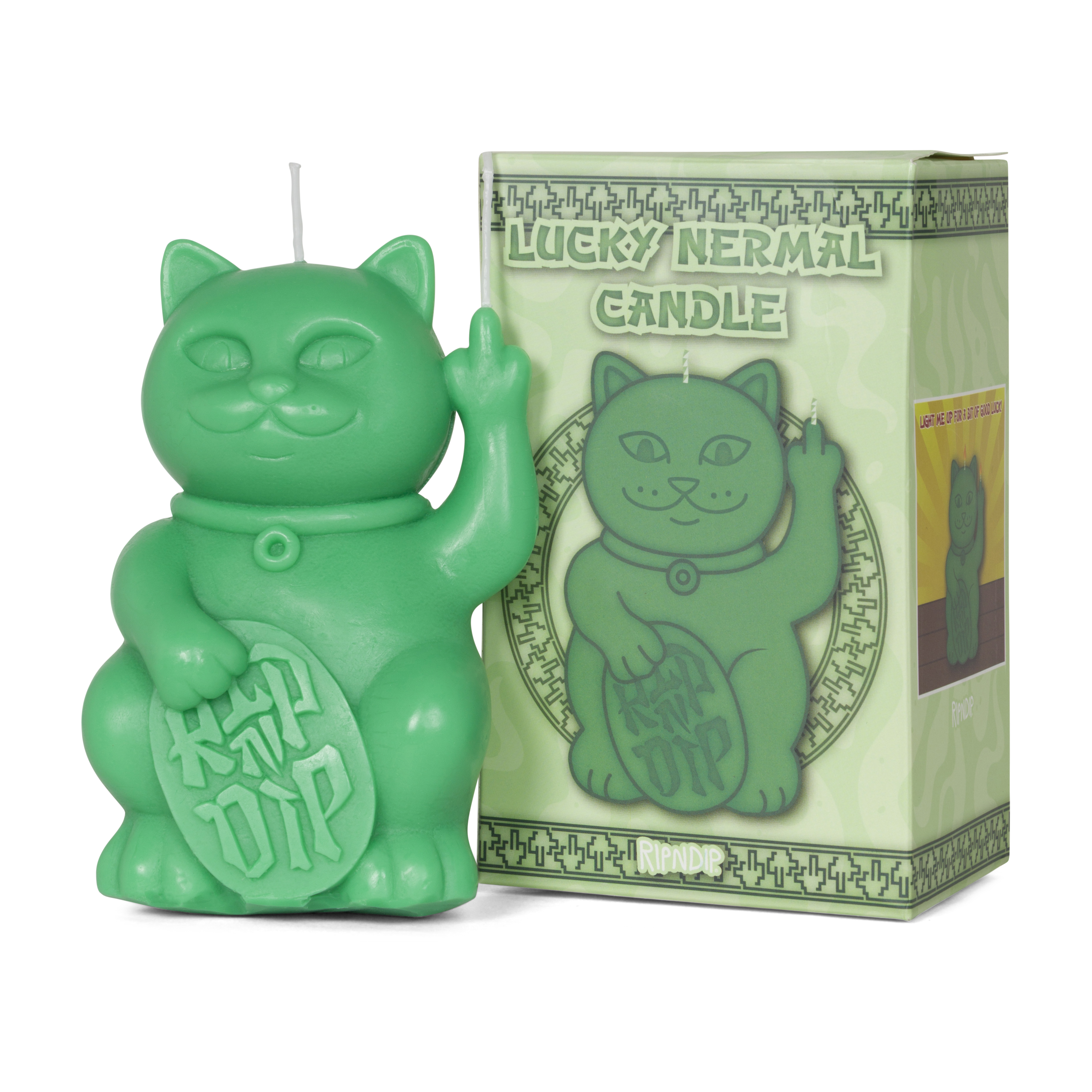 Lucky Nermal Candle (Green)