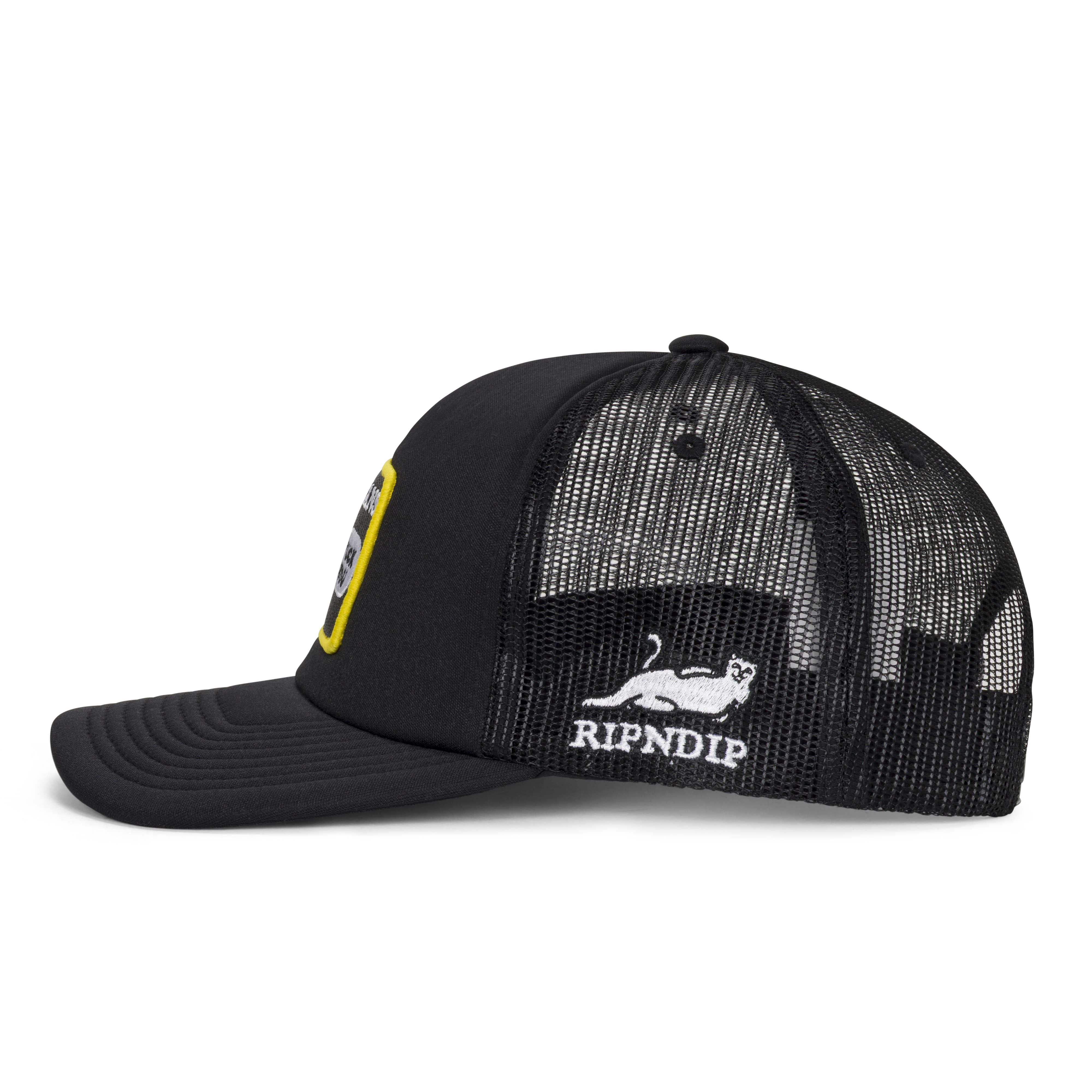 Meow Meow Trucker Hat (Black)