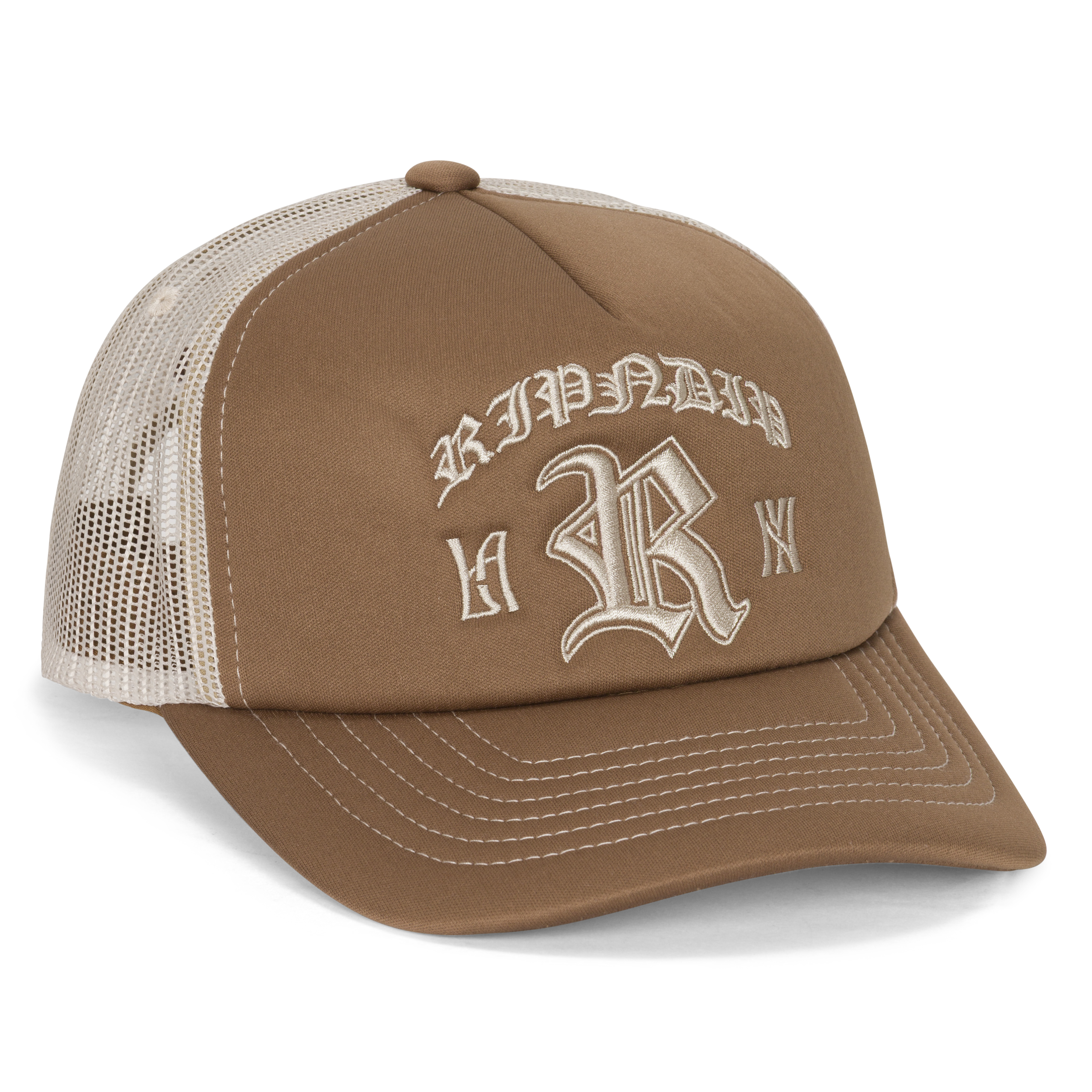 Cities Trucker Hat (Brown / Sand)