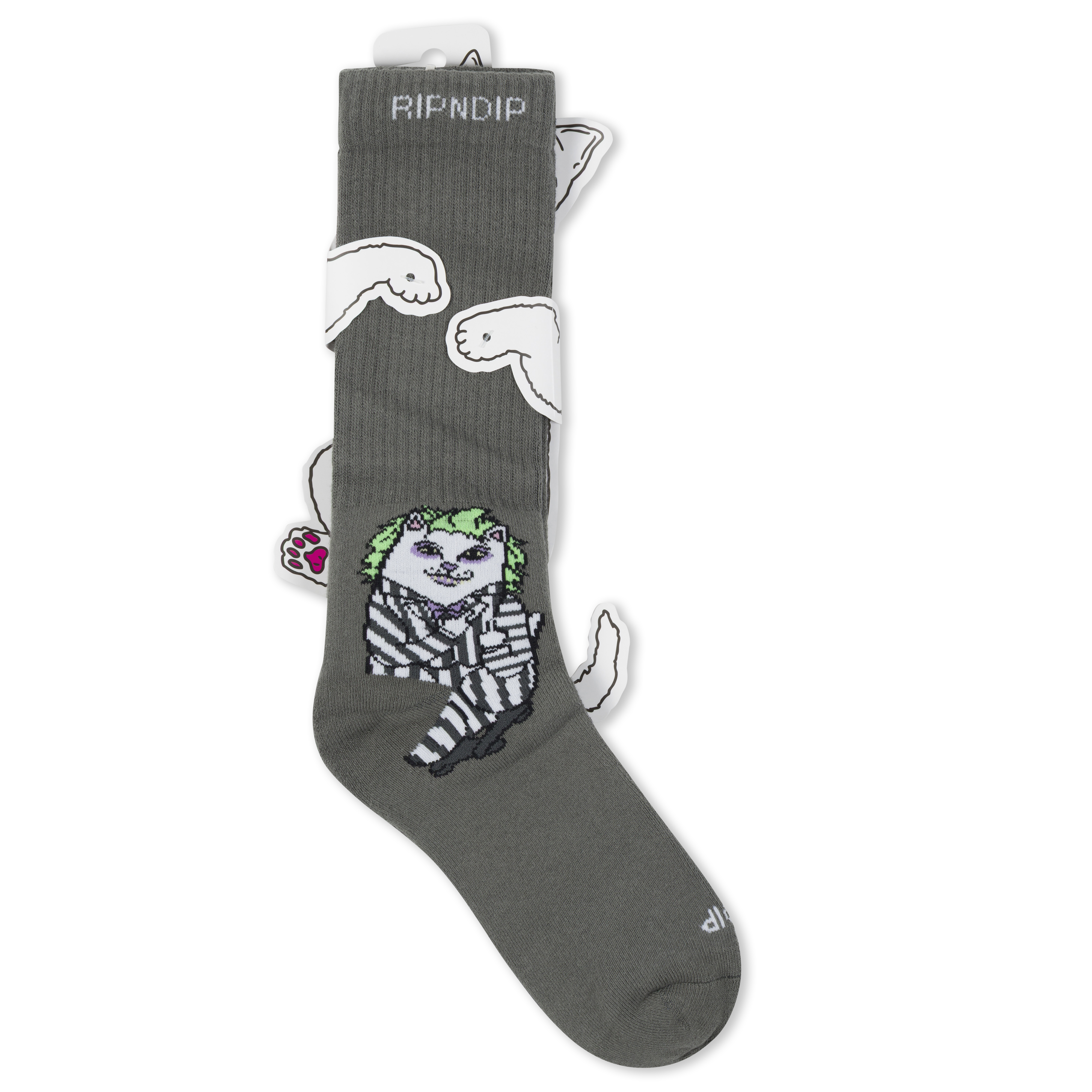 Bug Drank Nerm Socks (Charcoal)