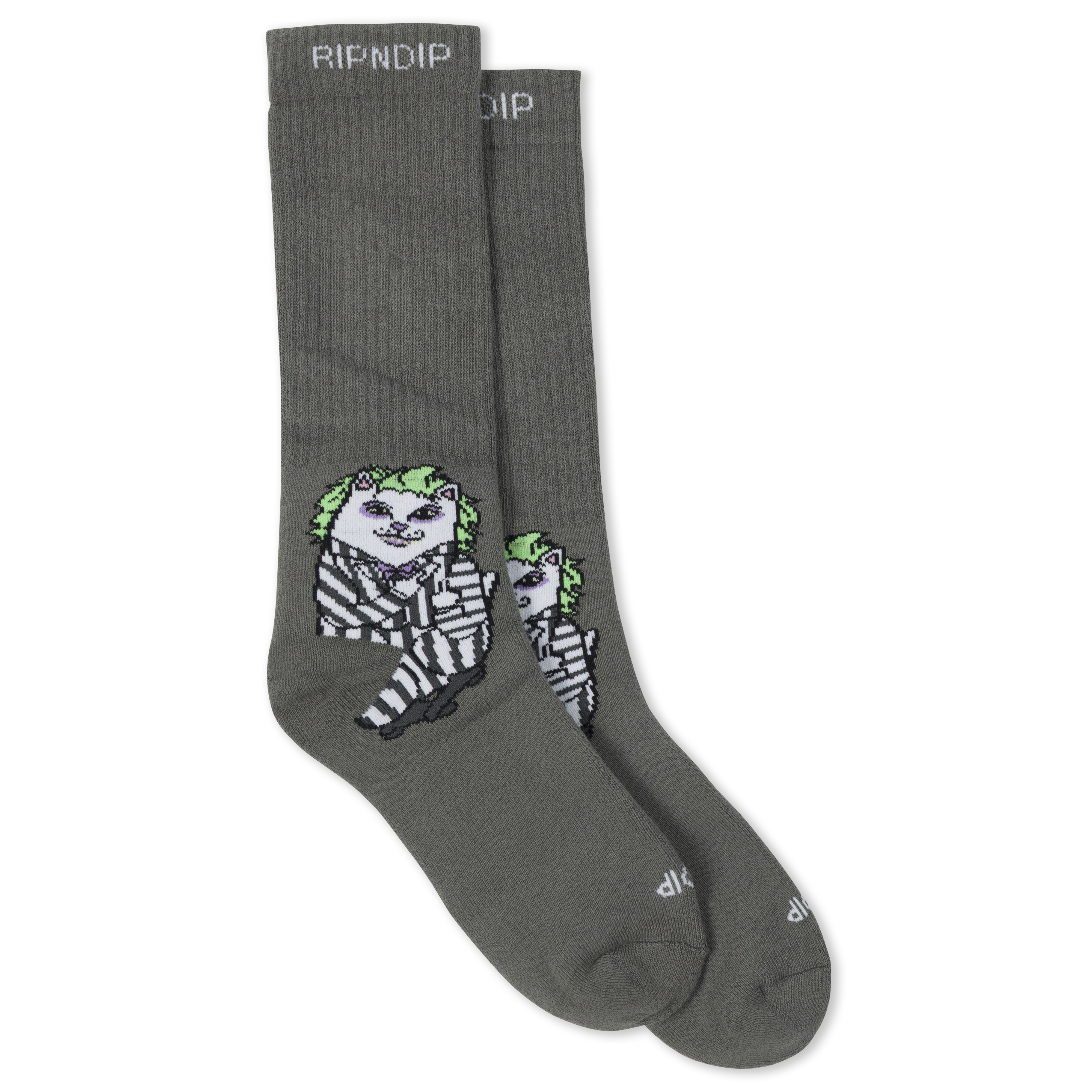 Bug Drank Nerm Socks (Charcoal)