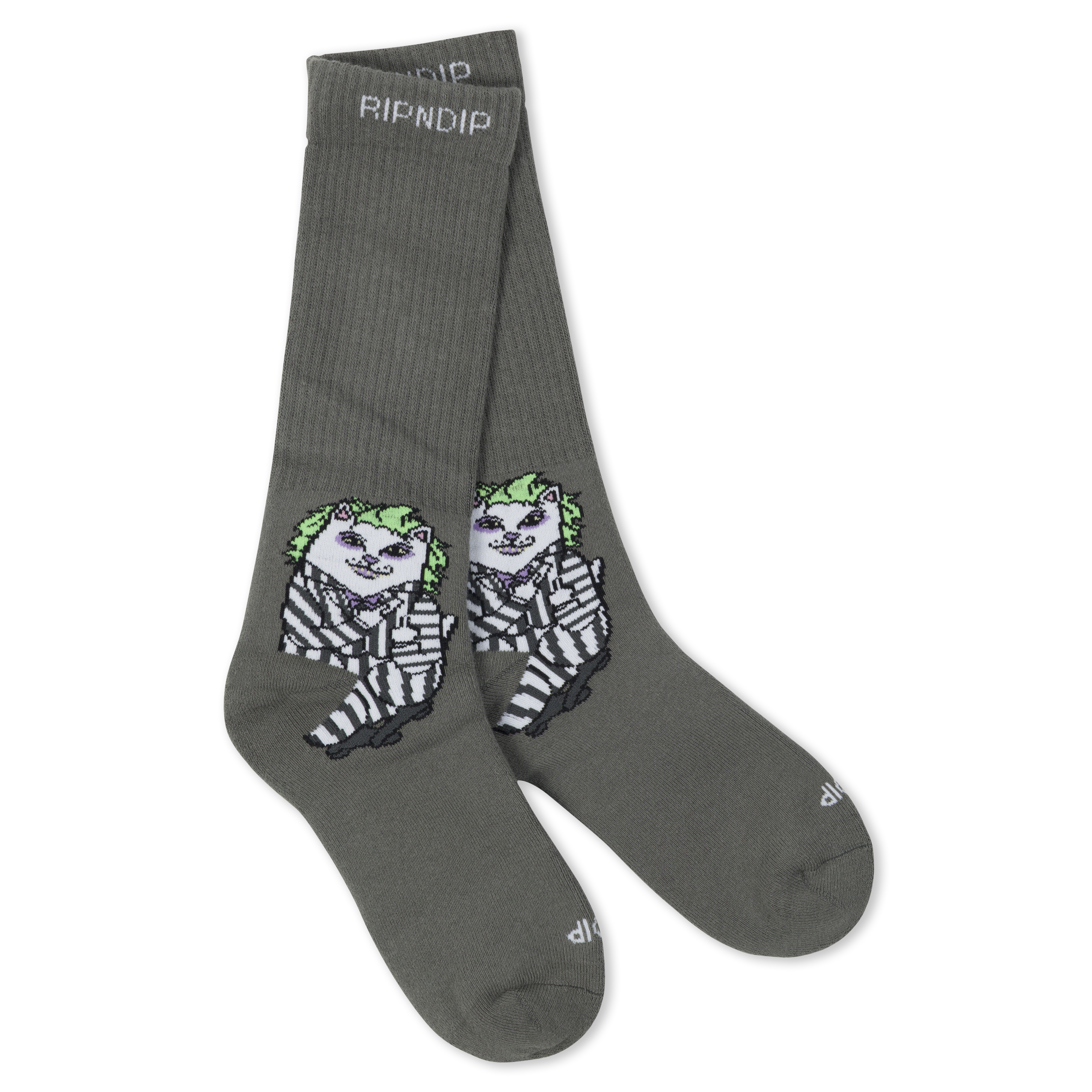 Bug Drank Nerm Socks (Charcoal)