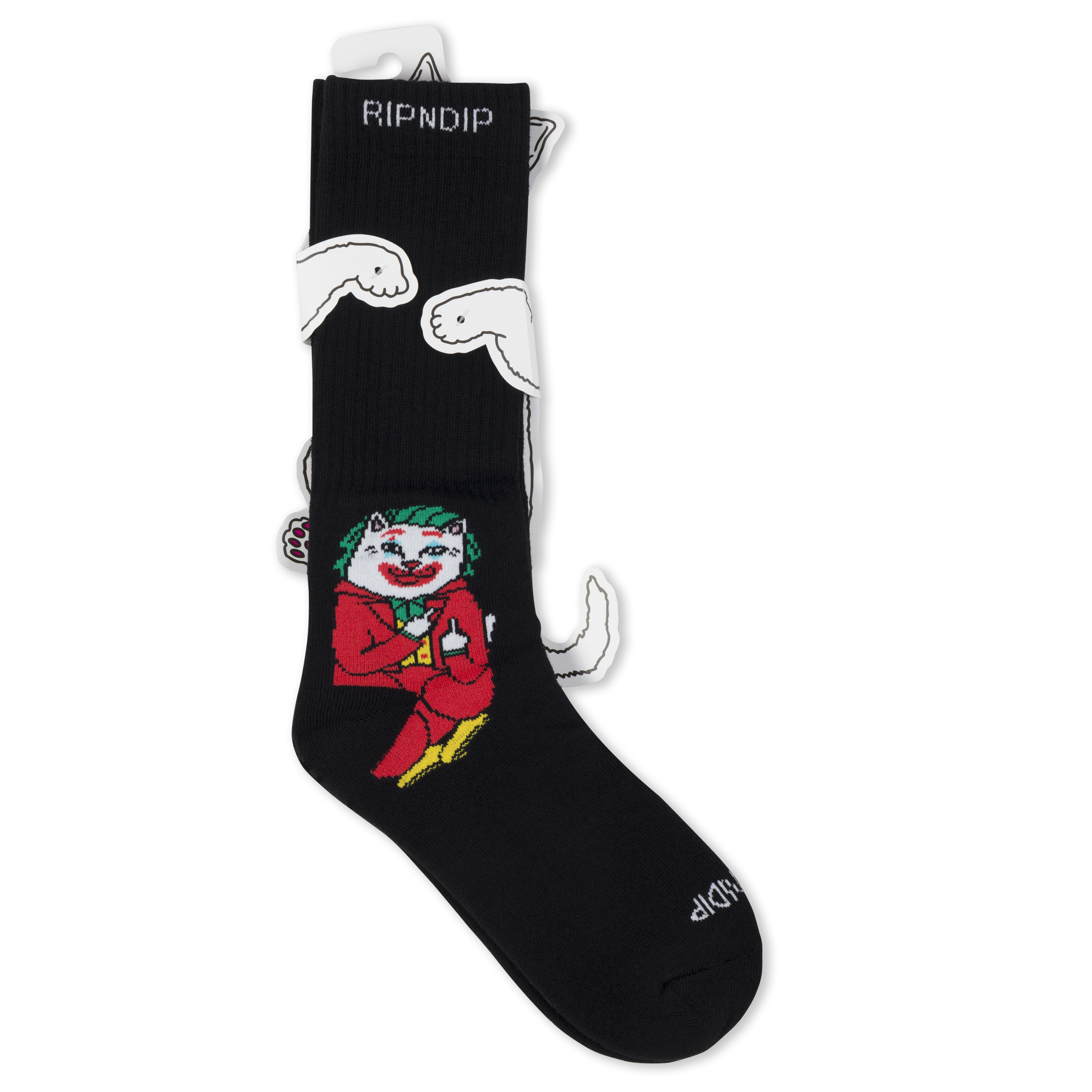 Why So Nermal? Socks (Black)