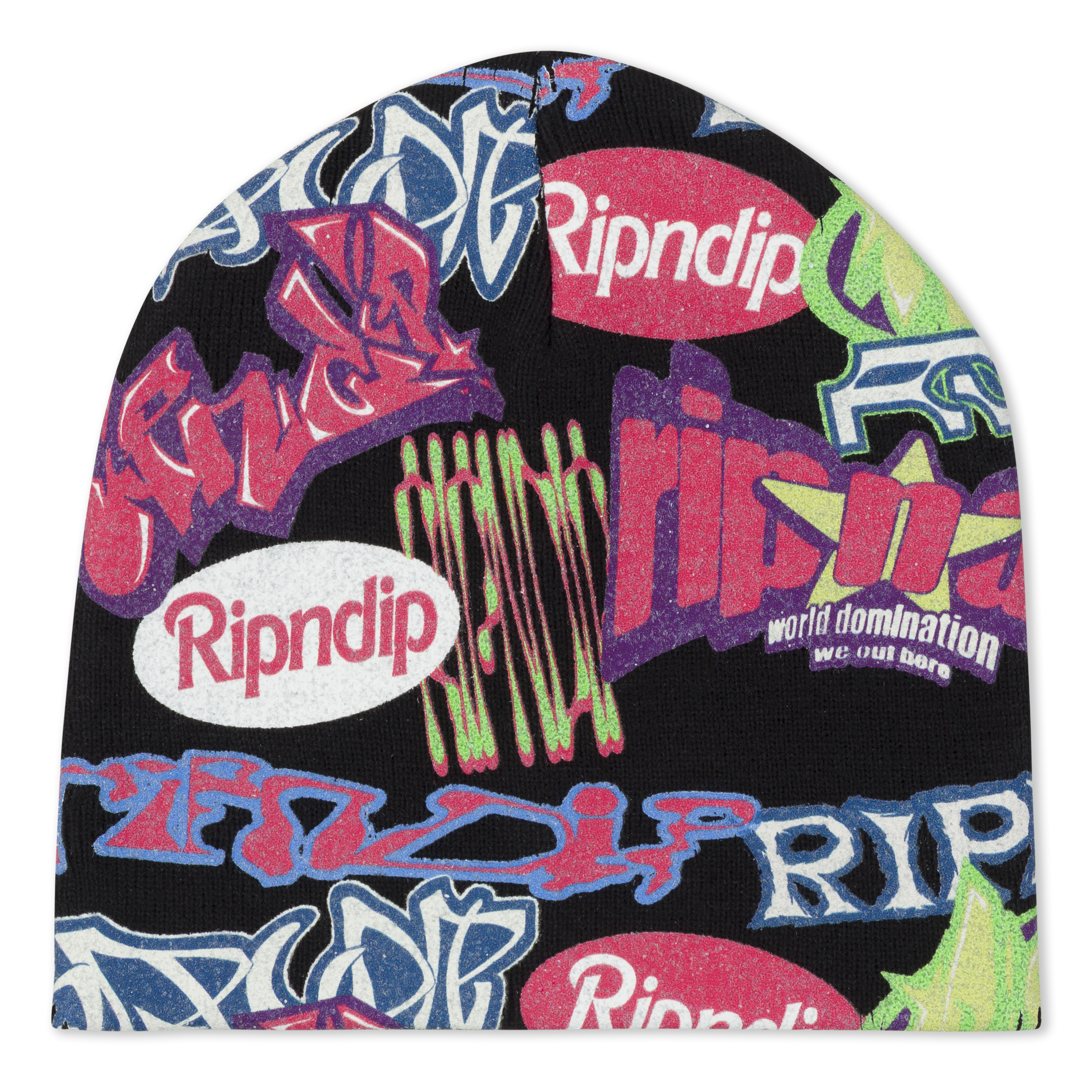 Out Here Tour Skull Beanie (Multi)
