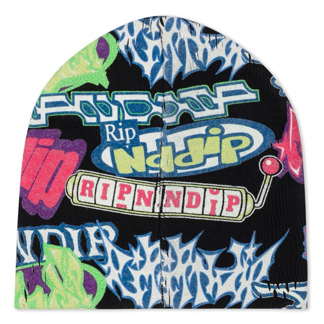 Out Here Tour Skull Beanie (Multi)