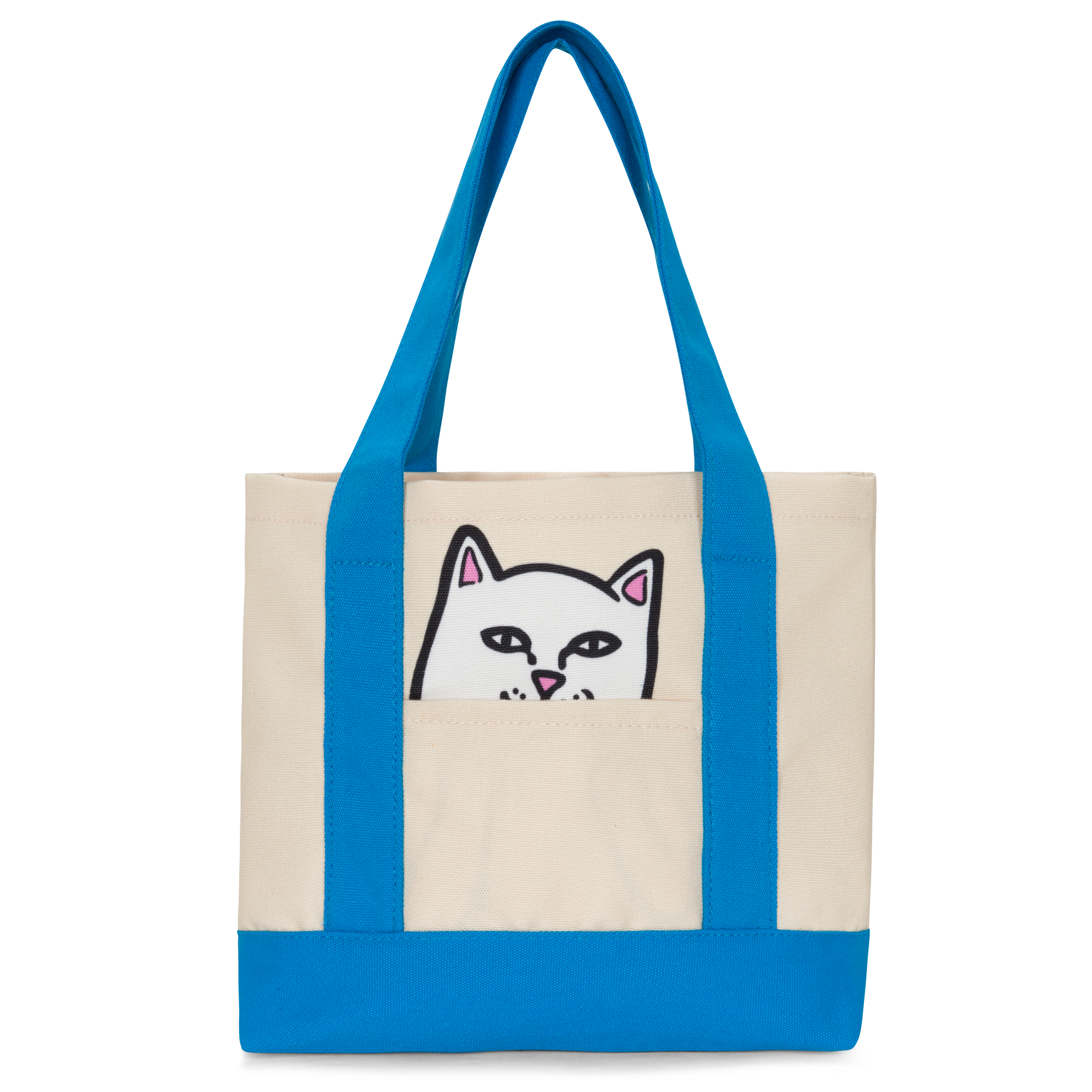Lord Nermal Mini Shopper Tote (Blue / Natural)