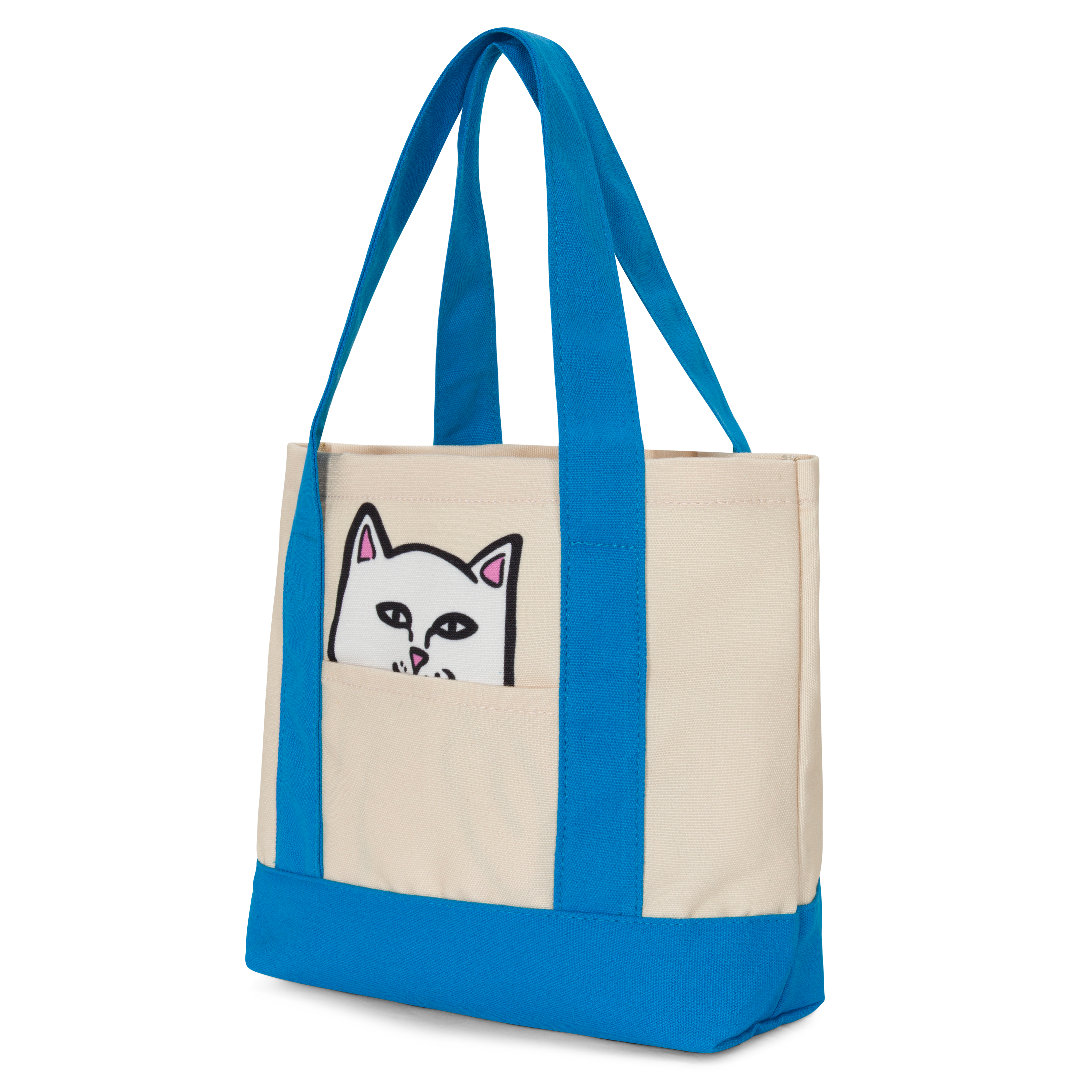Lord Nermal Mini Shopper Tote (Blue / Natural)