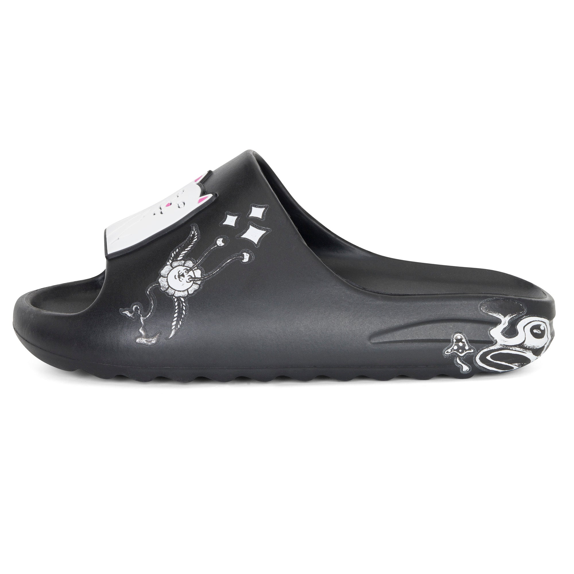 Space Walk Cloud Slides (Black)