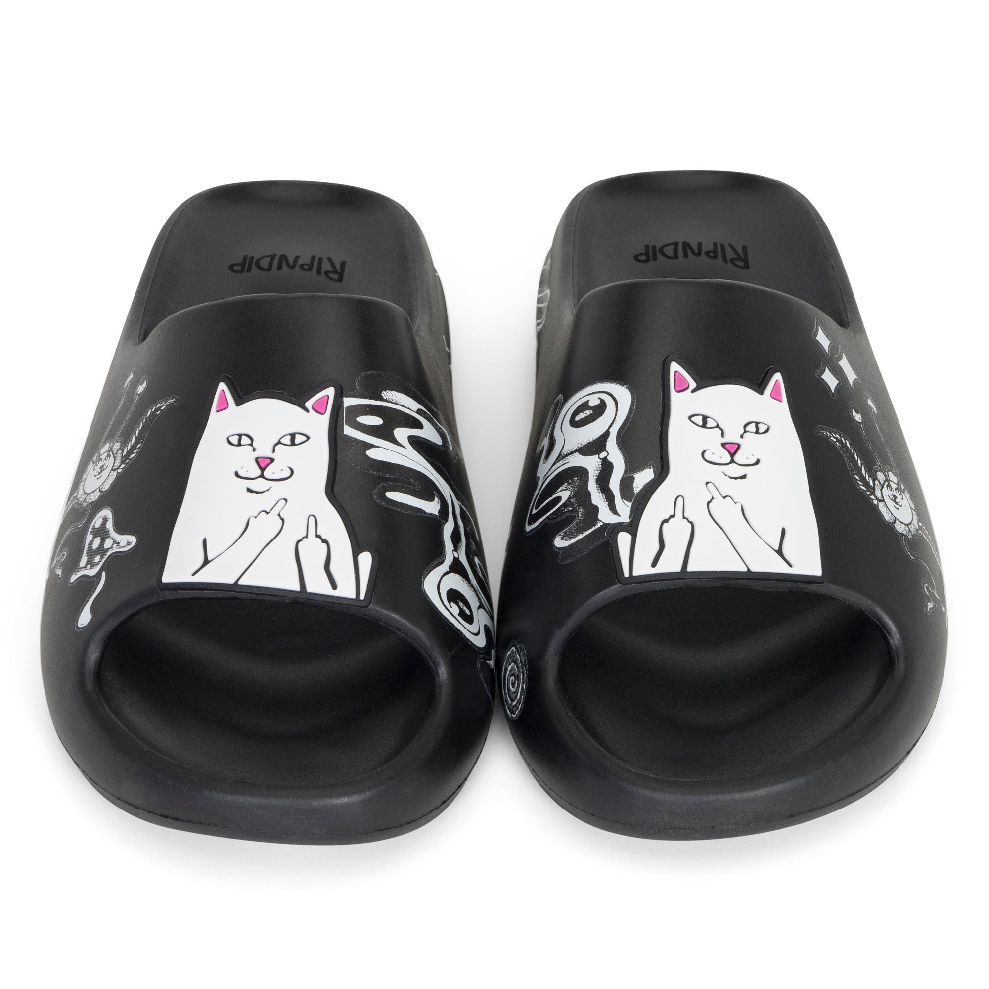 Space Walk Cloud Slides (Black)