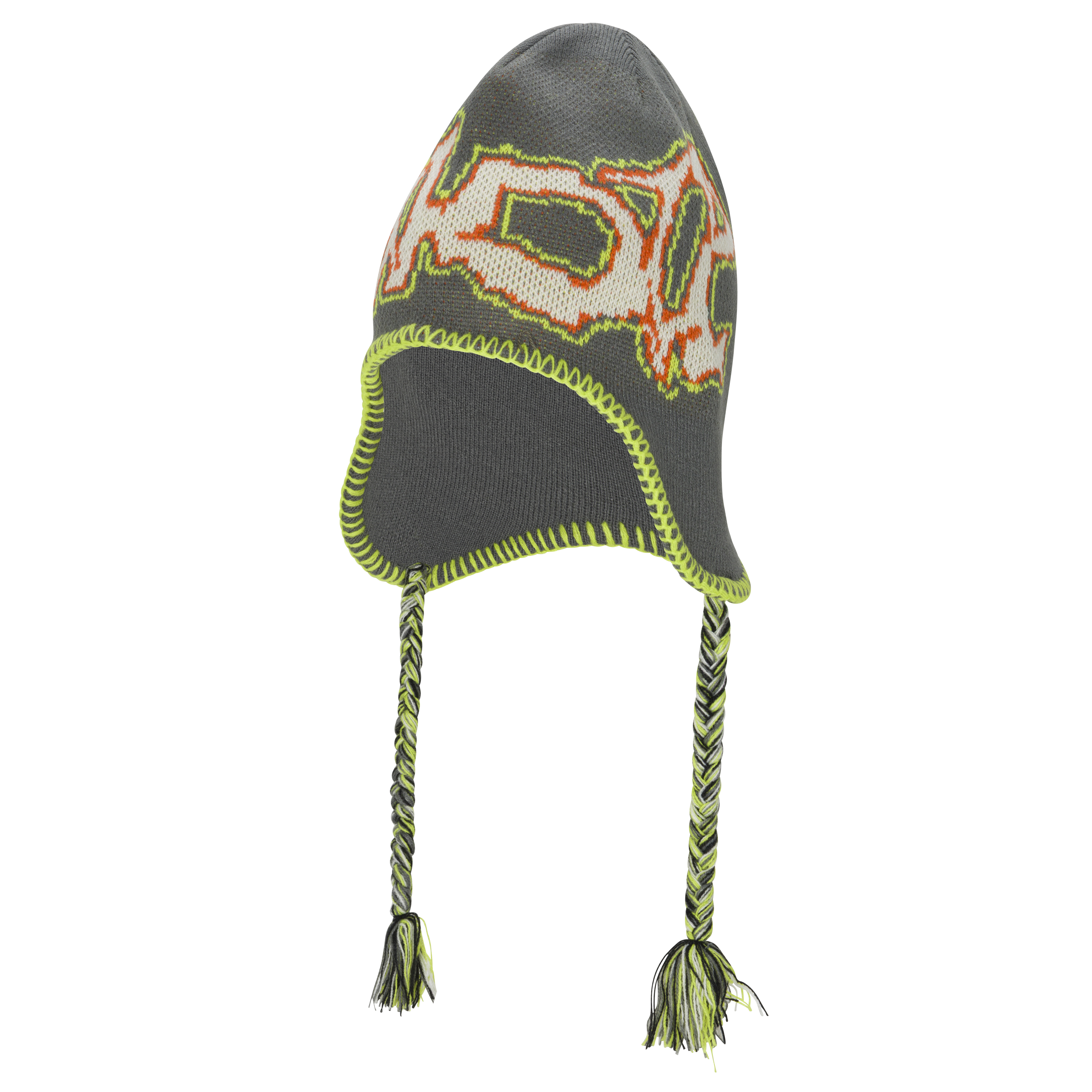 Pacific Beach Peruvian Beanie (Charcoal)