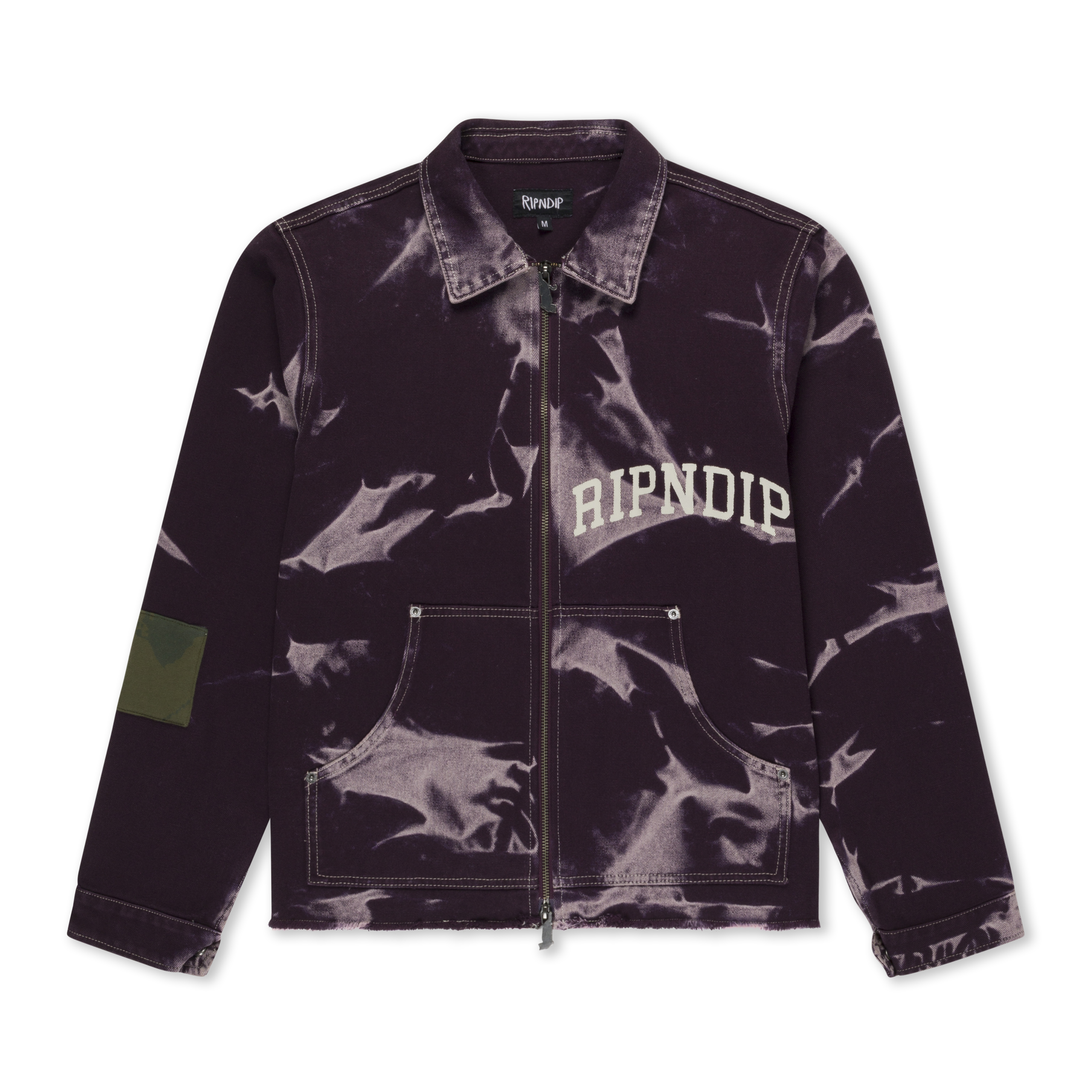 Skyline Work Jacket (Dark Plum Wash)