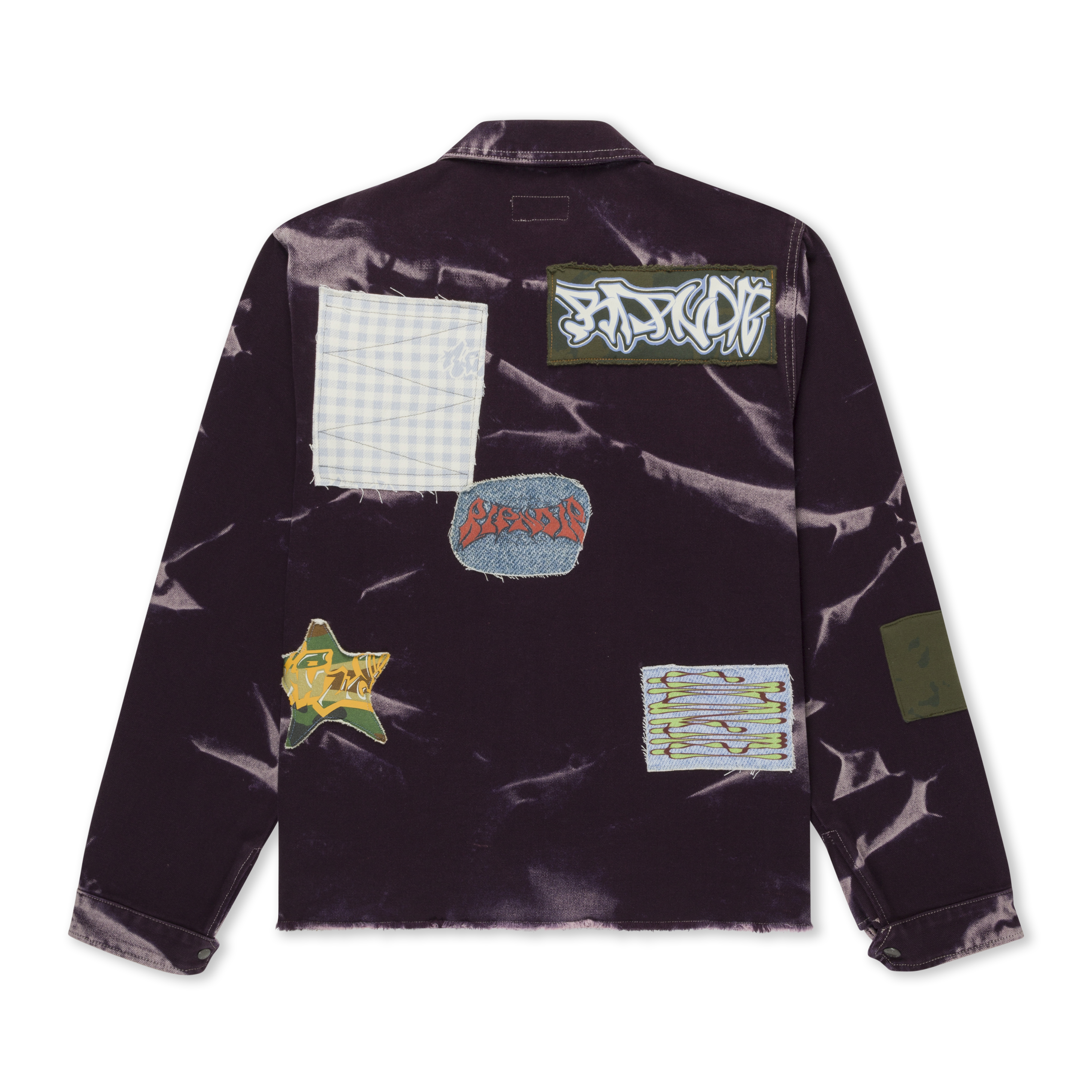 Skyline Work Jacket (Dark Plum Wash)