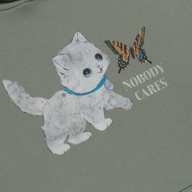 Nobody Cares Hoodie (Silver Sage)