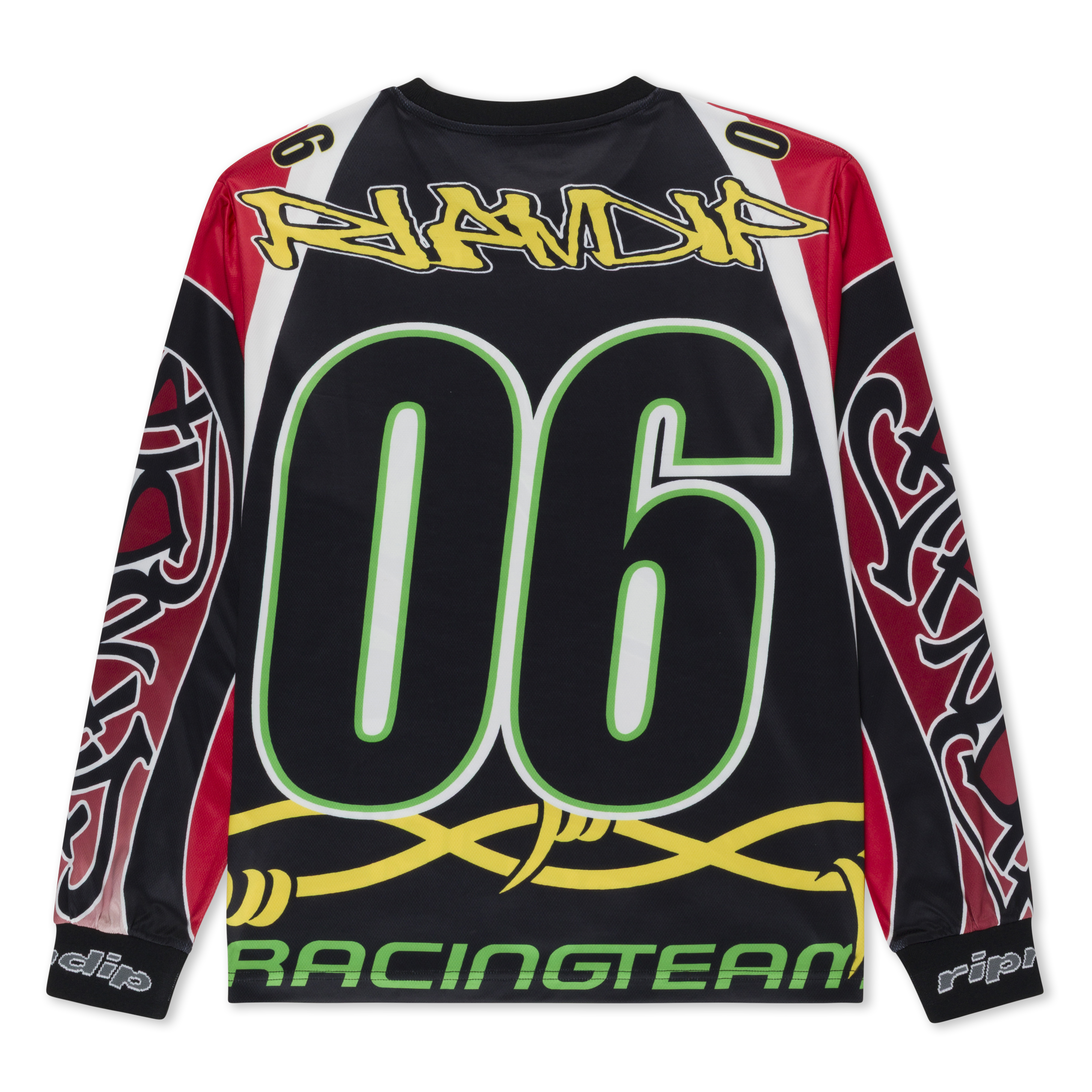 RIPNDIP All-Star Long Sleeve Jersey (Red / Black)