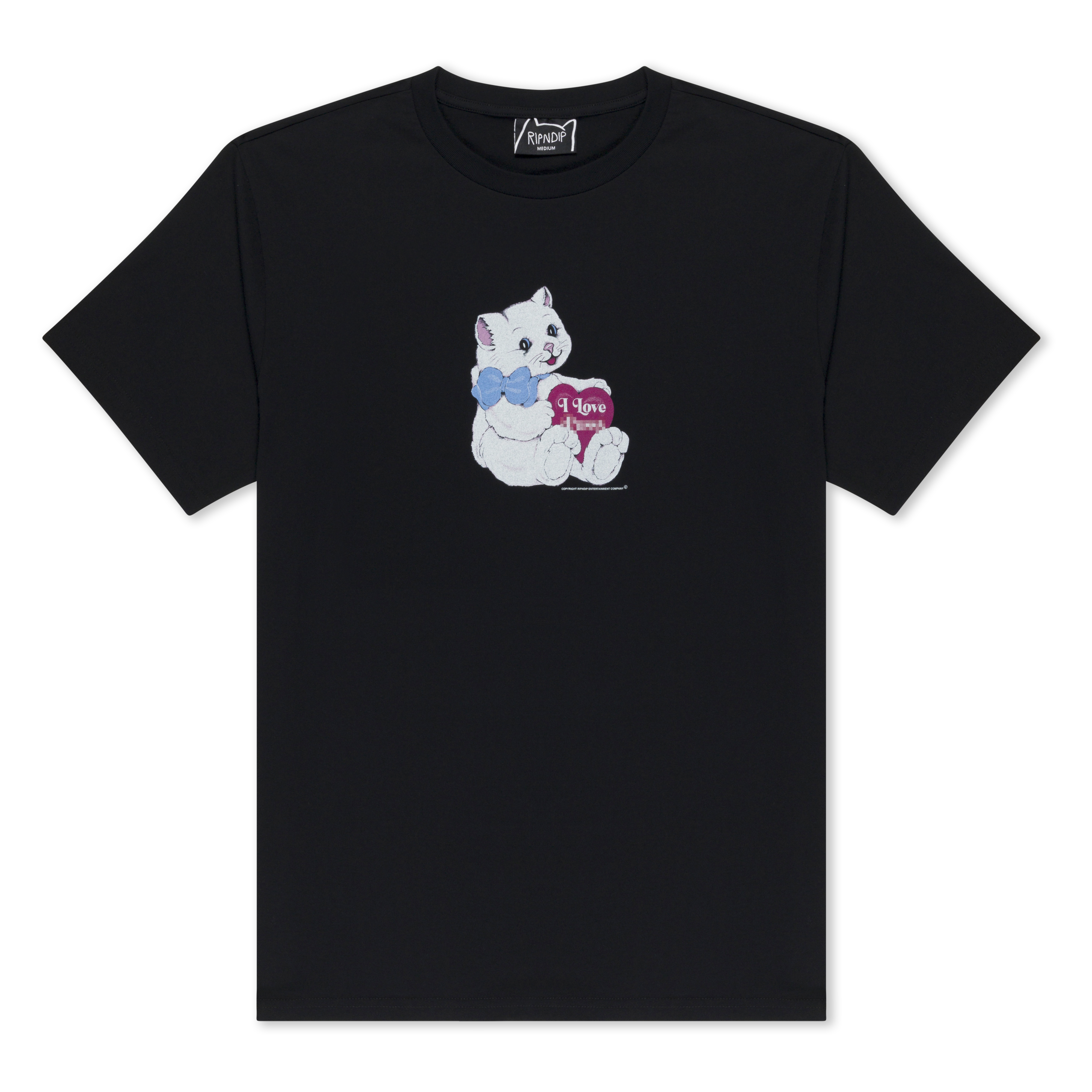 I Love Cats Tee (Black)