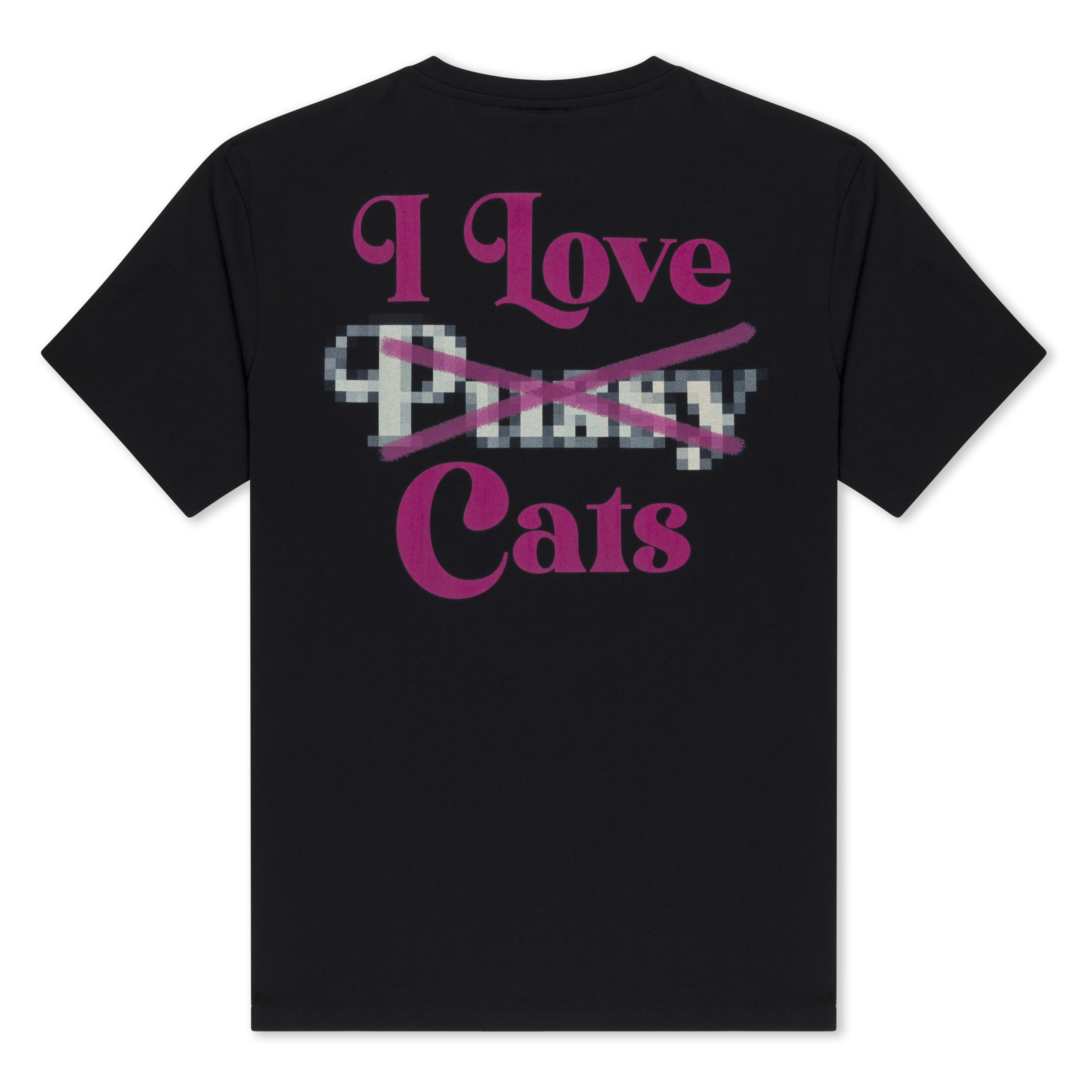 I Love Cats Tee (Black)
