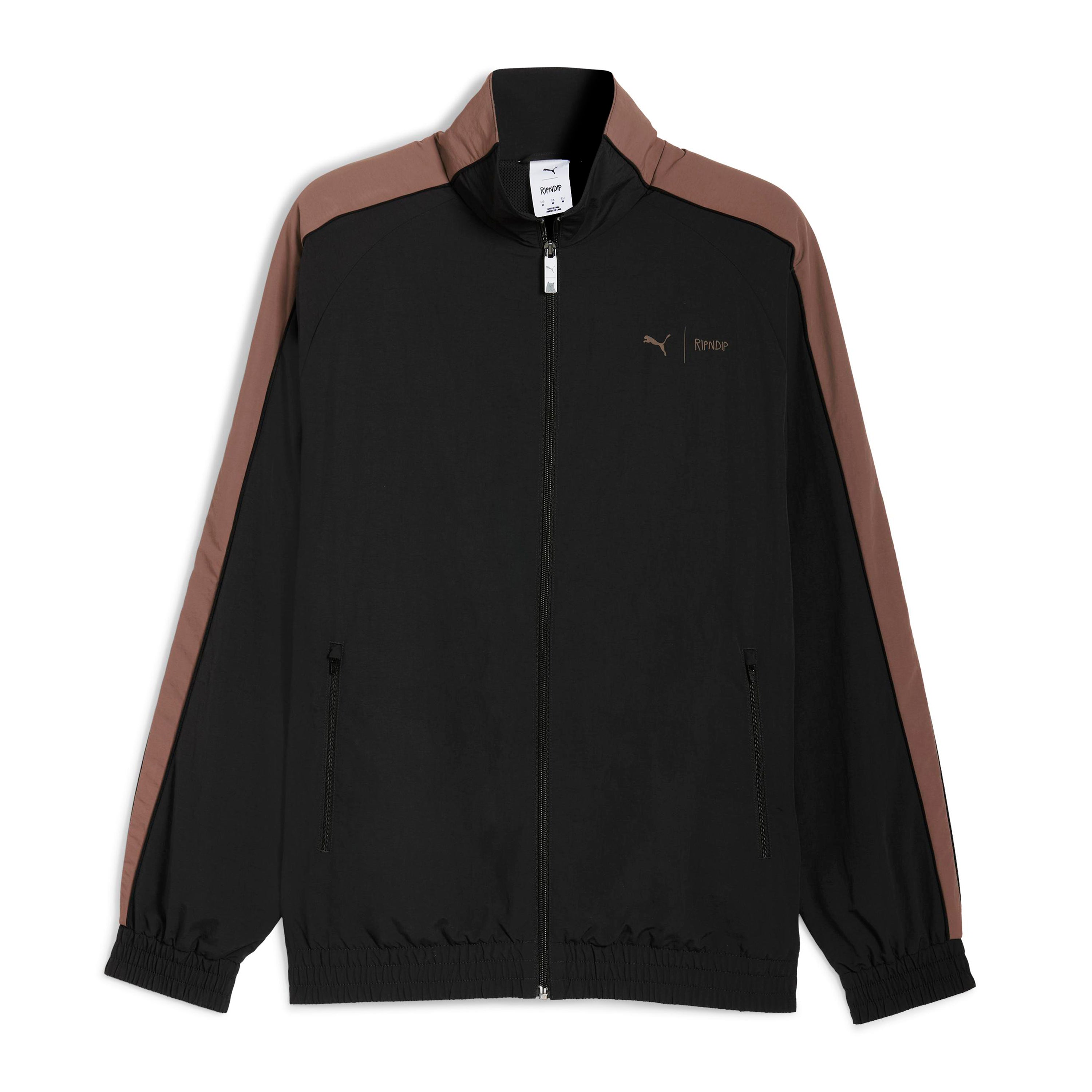 RIPNDIP PUMA X RIPNDIP T7 Oversized Track Jacket (Puma Black)