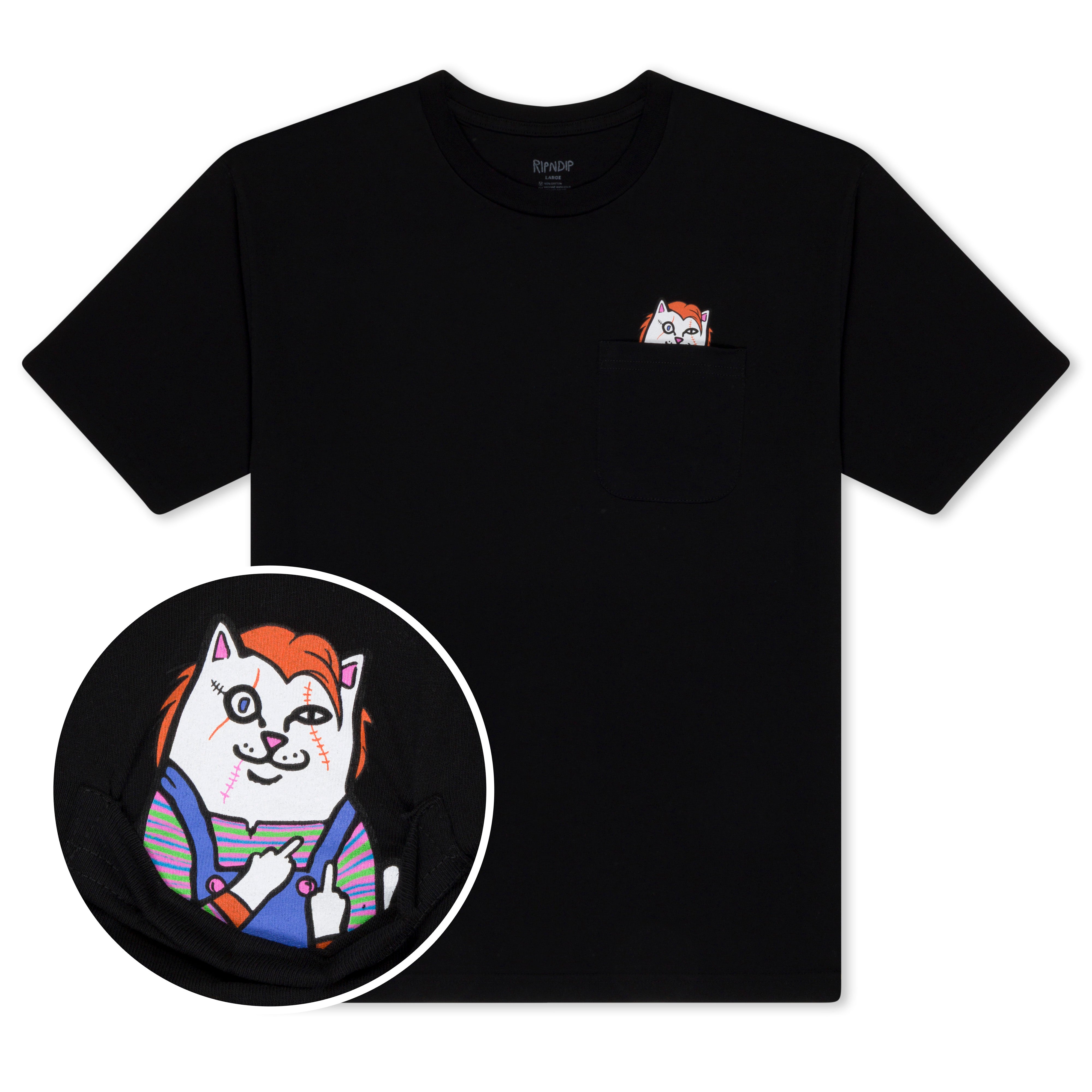 RIPNDIP Childs Play Nerm Pocket Tee (Black)