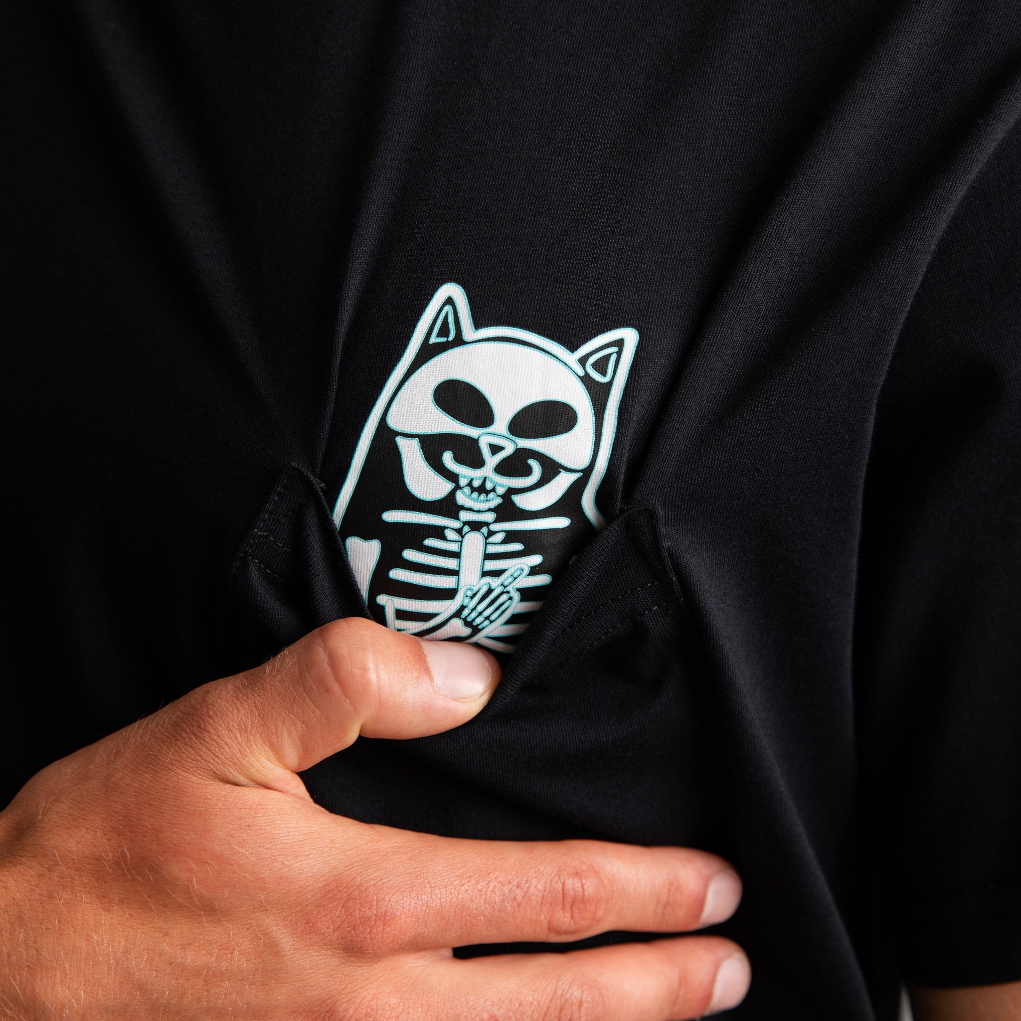 Lord Skelly Pocket Tee (Black)