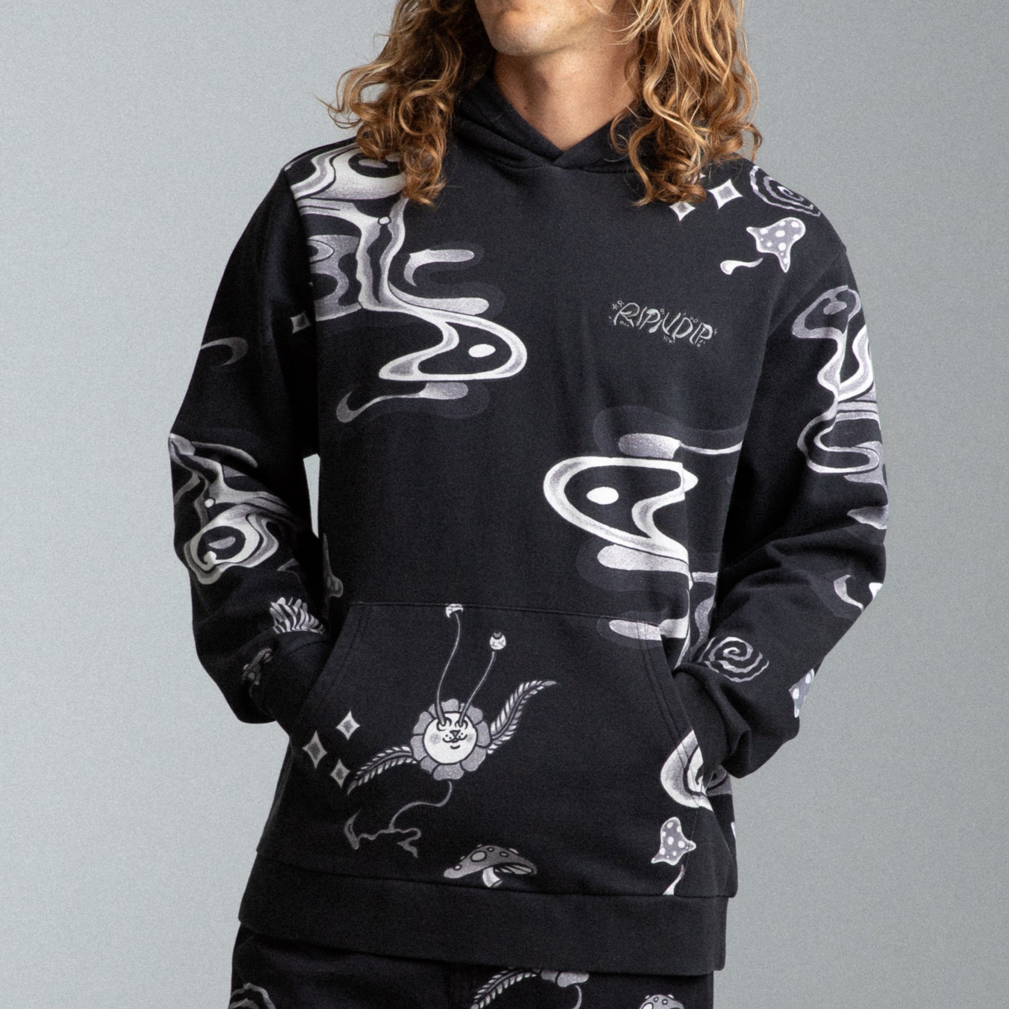 Space Walk Hoodie (Black)