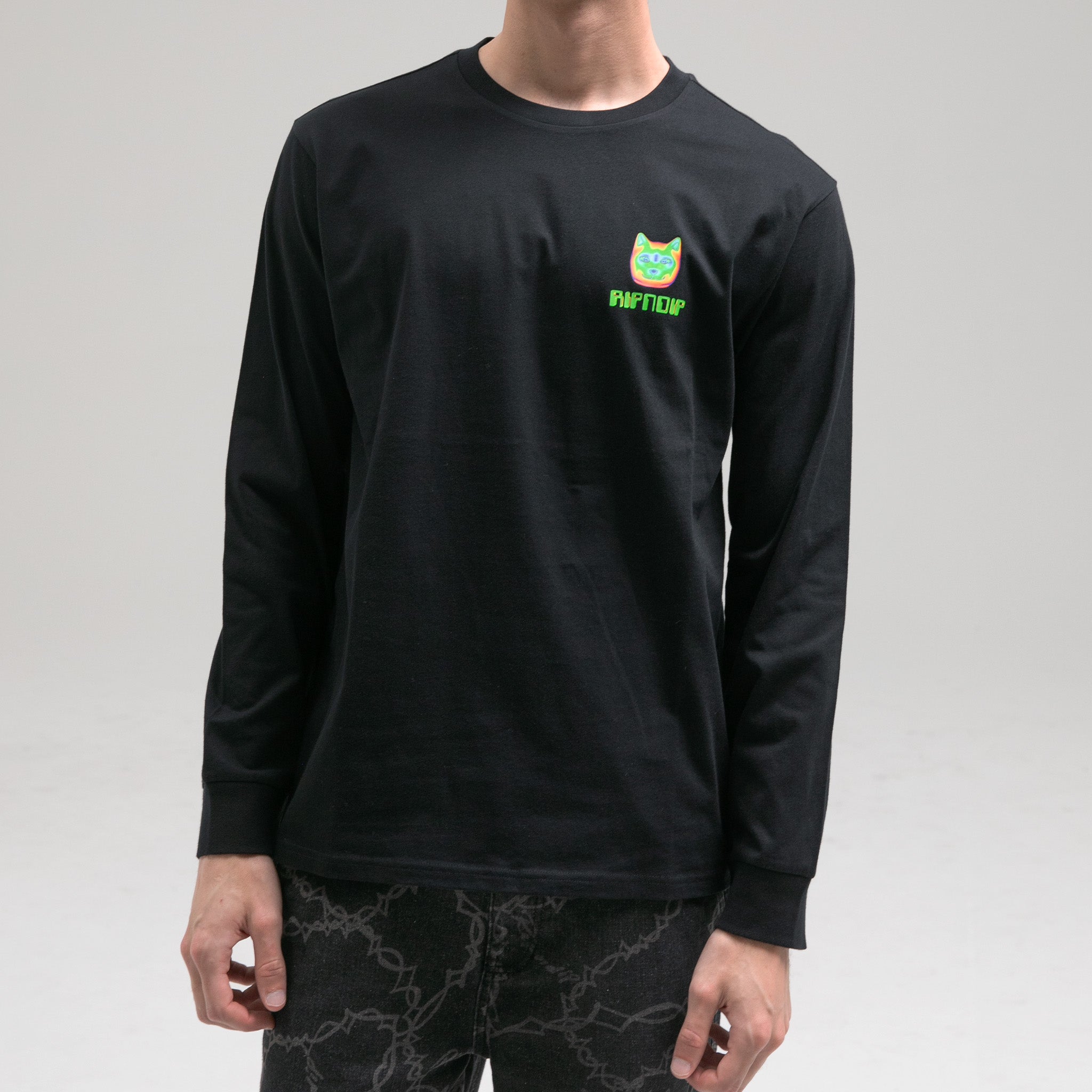 RIPNDIP Thermal Nermal Long Sleeve (Black)