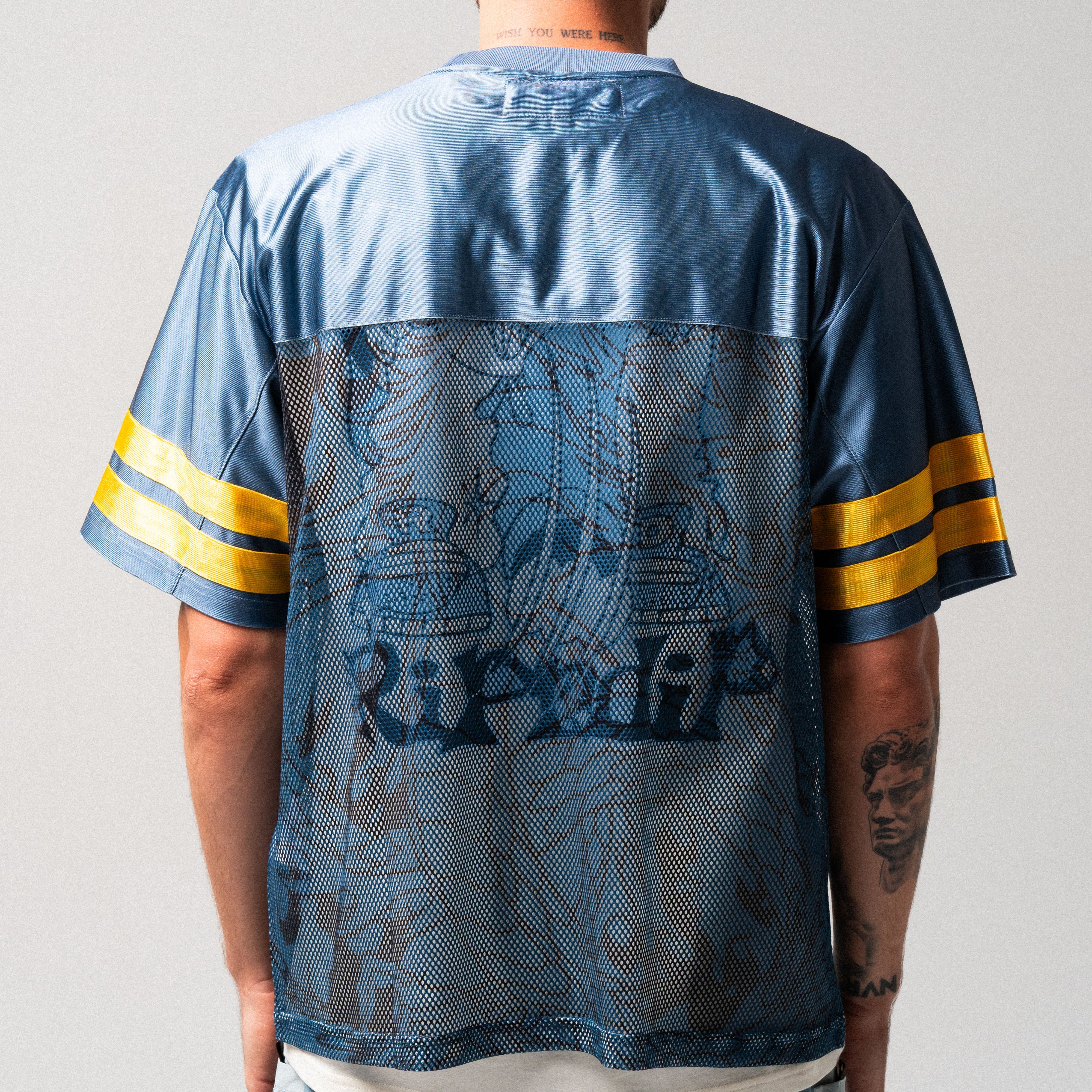 RIPNDIP Too Fast Football Jersey (Navy)