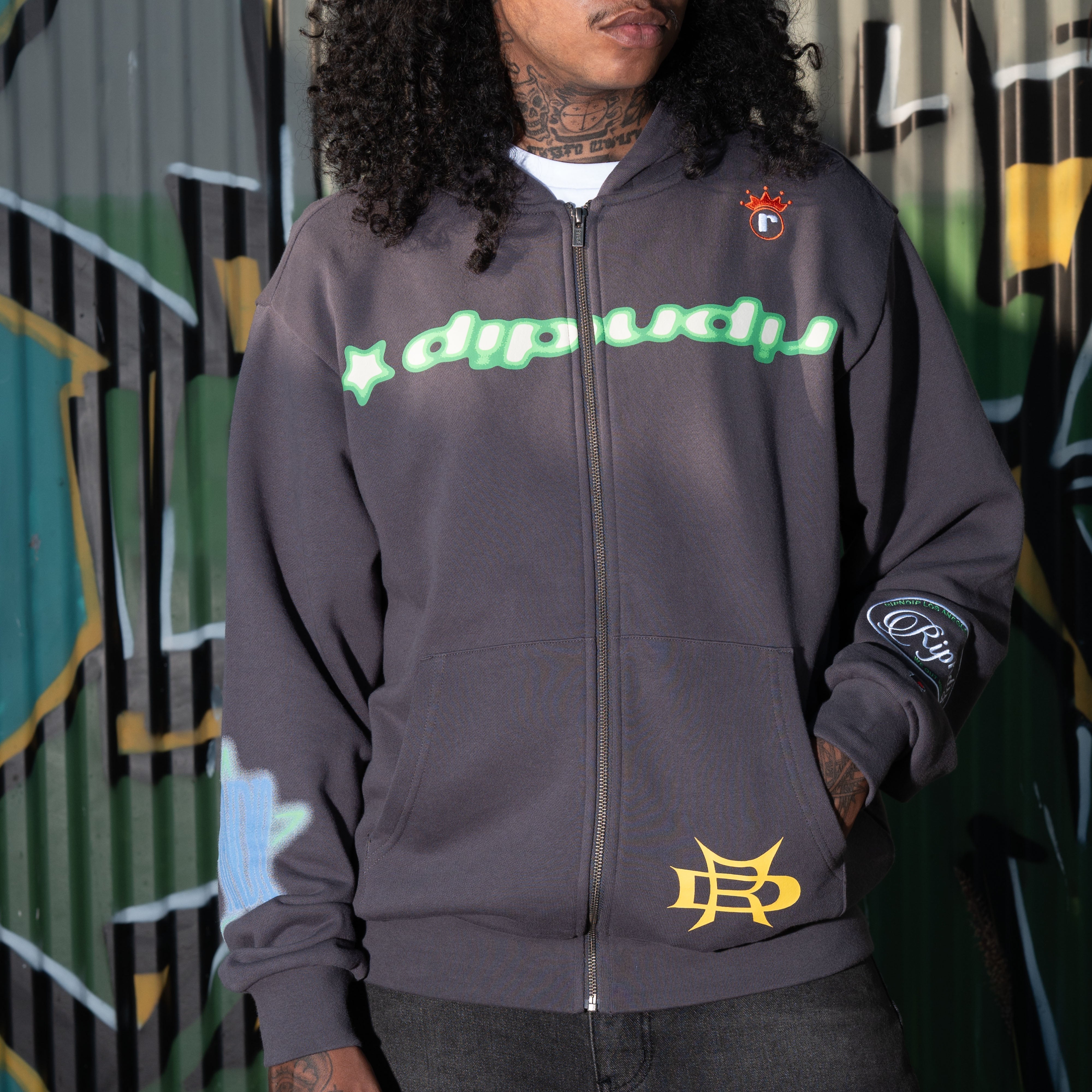 RIPNDIP Allure Zip Hoodie (Black)