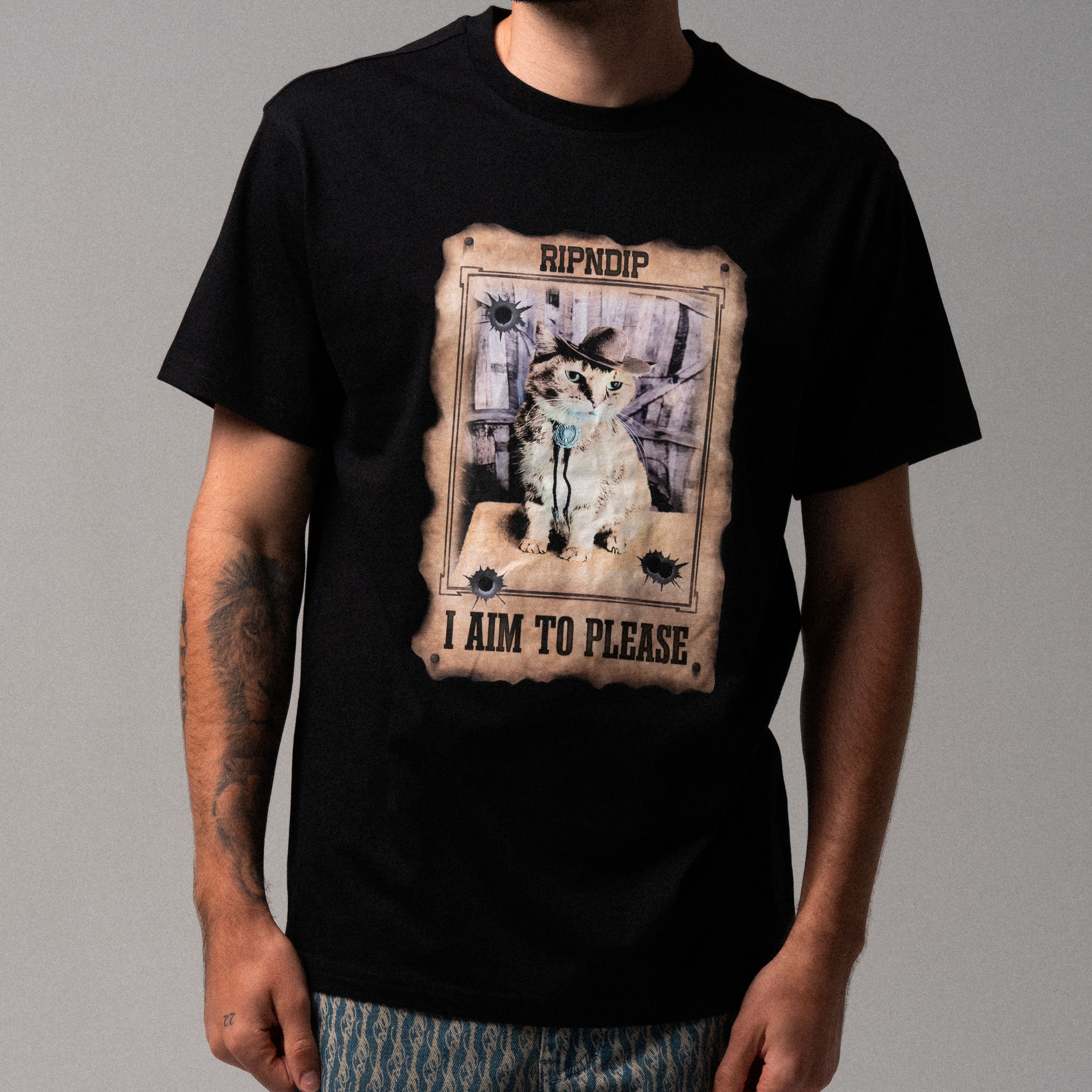 RIPNDIP Most Wanted Tee (Black)