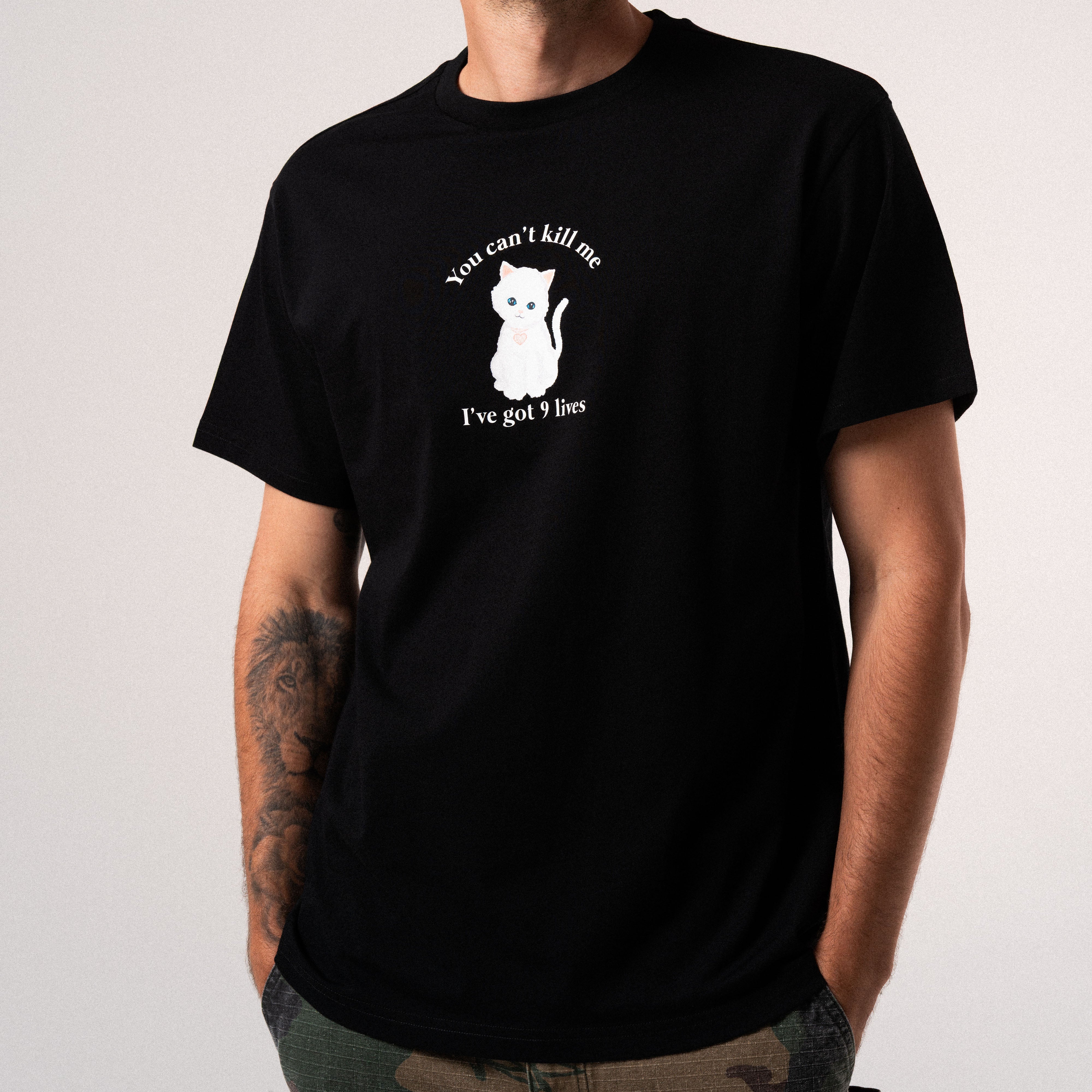 RIPNDIP 9 Lives Tee (Black)
