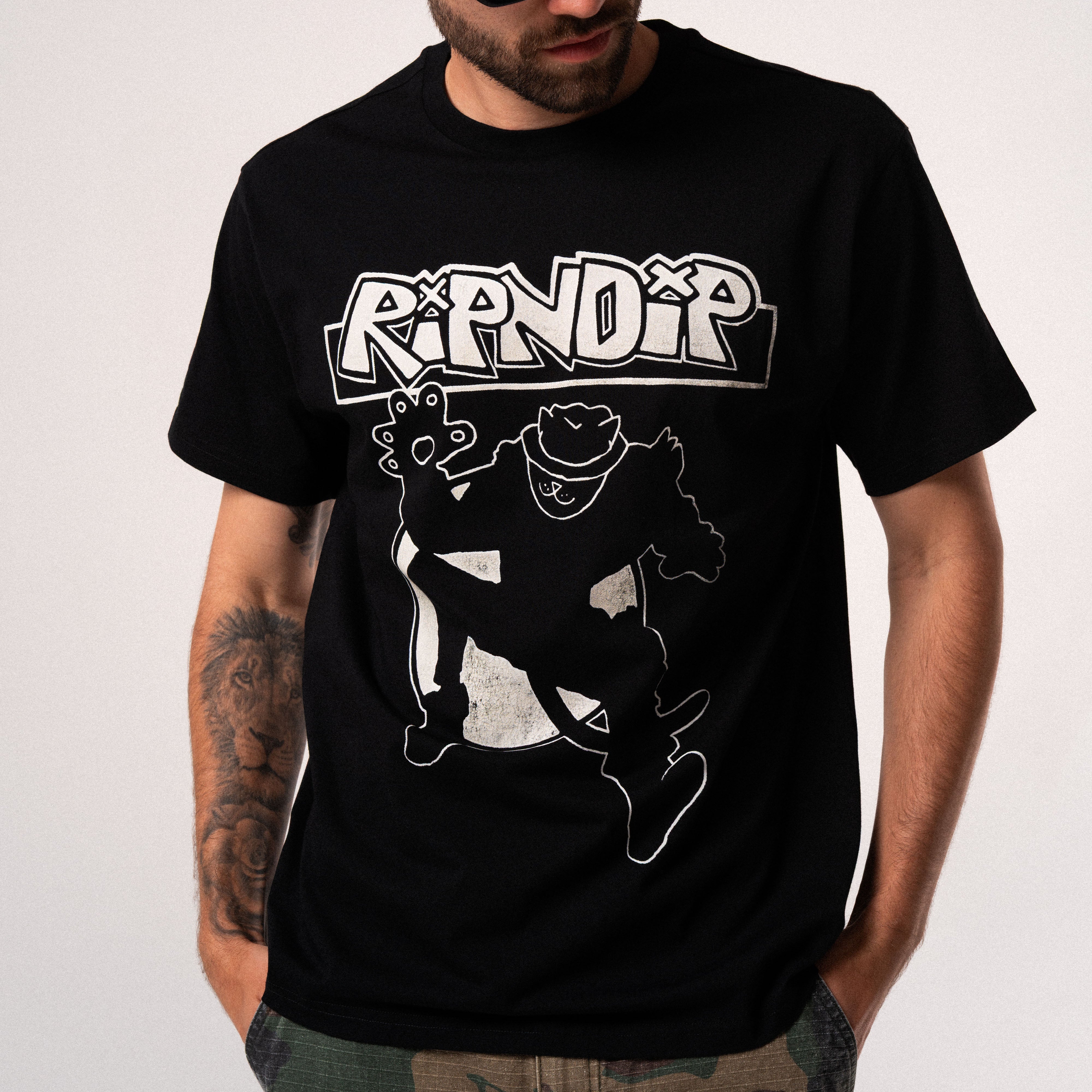 RIPNDIP Energy Tee (Black)